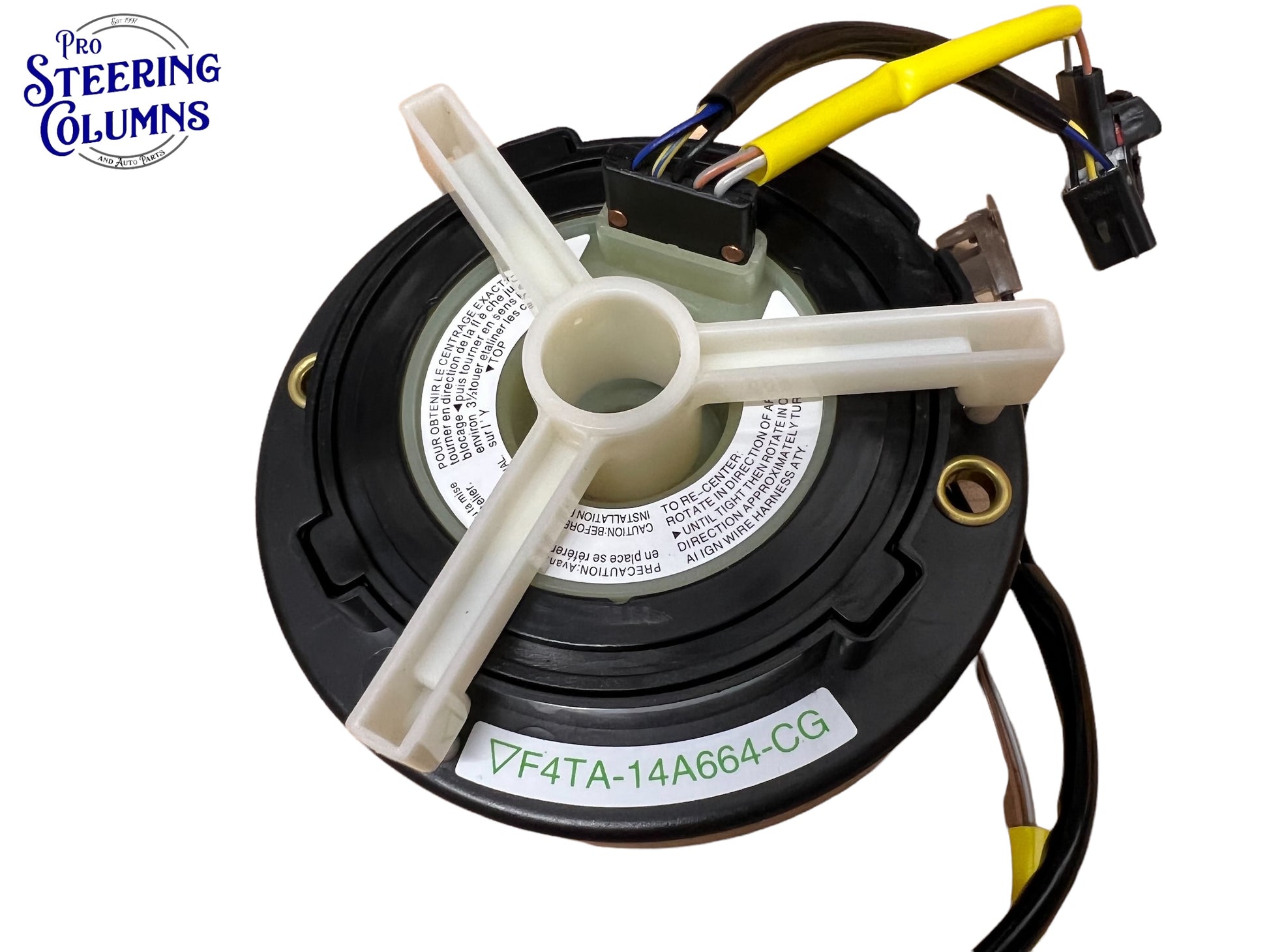 1992-1994 Ford Bronco F-150 Air Bag Clock Spring Cruise Equipped New F4TA-14A664-CG