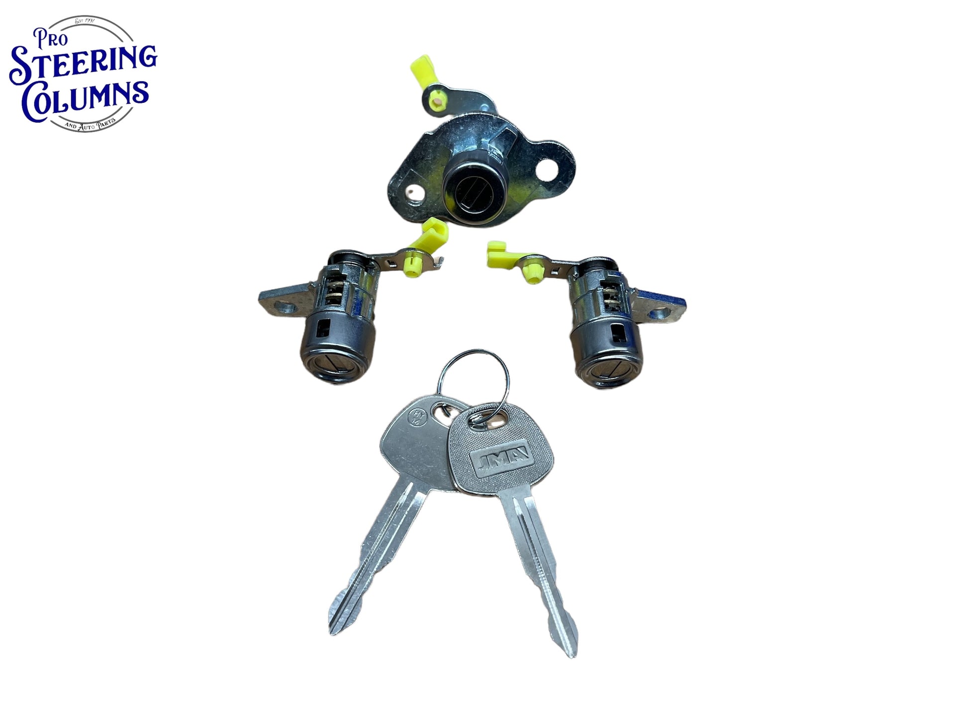 2006-2011 Hyundai Accent Door & Trunk Lock Cylinder Set 2 Keys New!