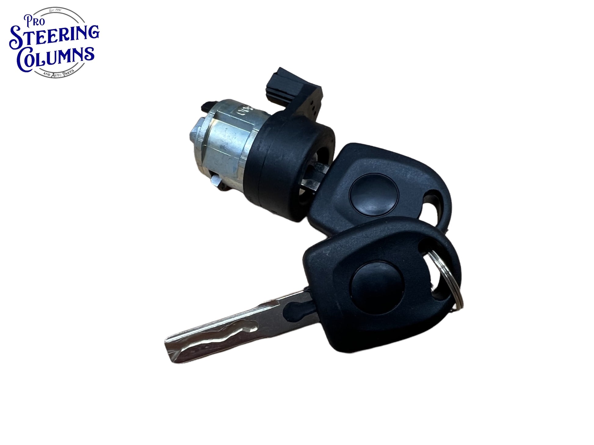 1998 & Up Beetle Jetta Passat Ignition Lock Cylinder With 2 Key Shells New