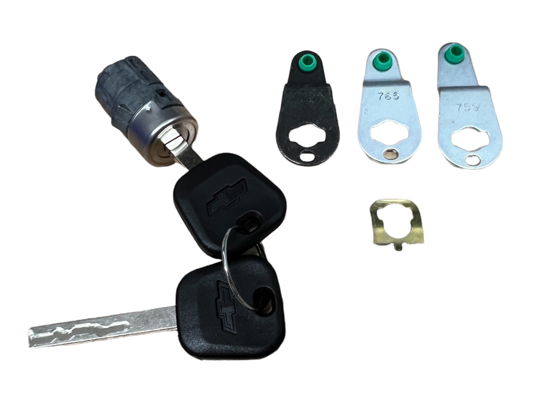 2015-2022 GM Express Savannah Door Lock Cylinder 2 Keys OEM New