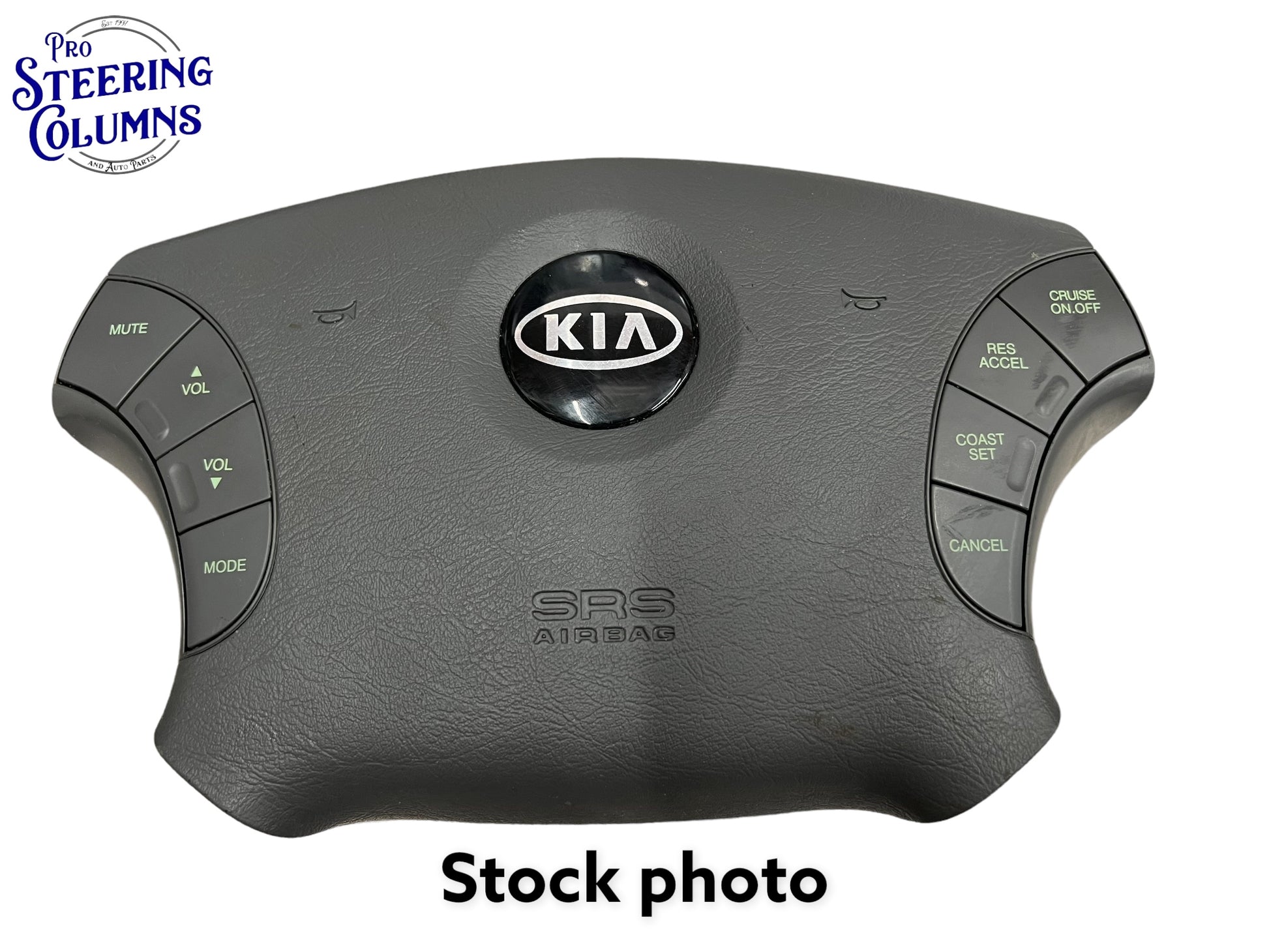 2004-2006 Kia Amanti Driver Air Bag W/ Functions Gray Used OEM