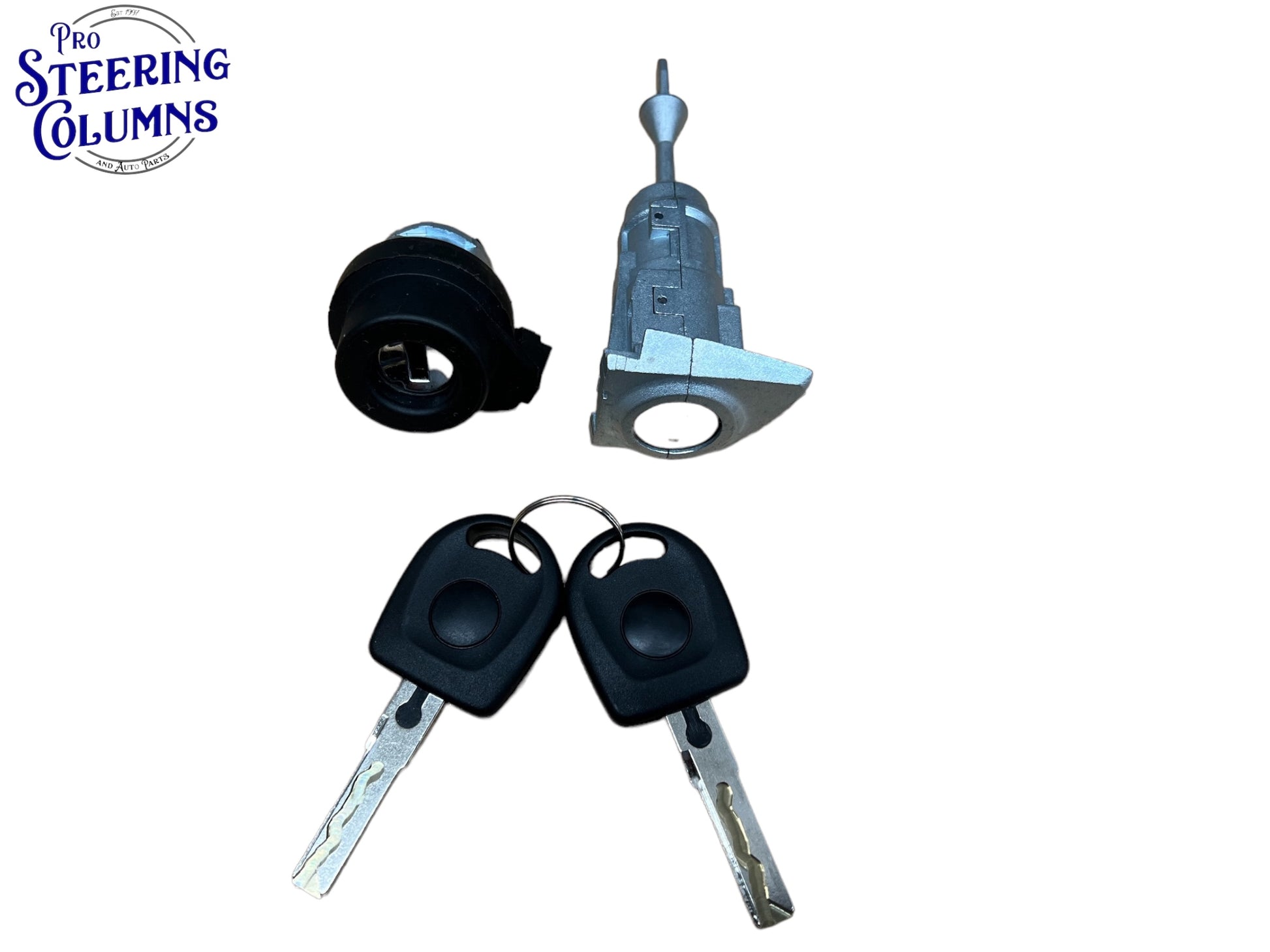 2012-2021 VW Passat Ignition & Driver Door Lock Cylinder Set 2 Keys New