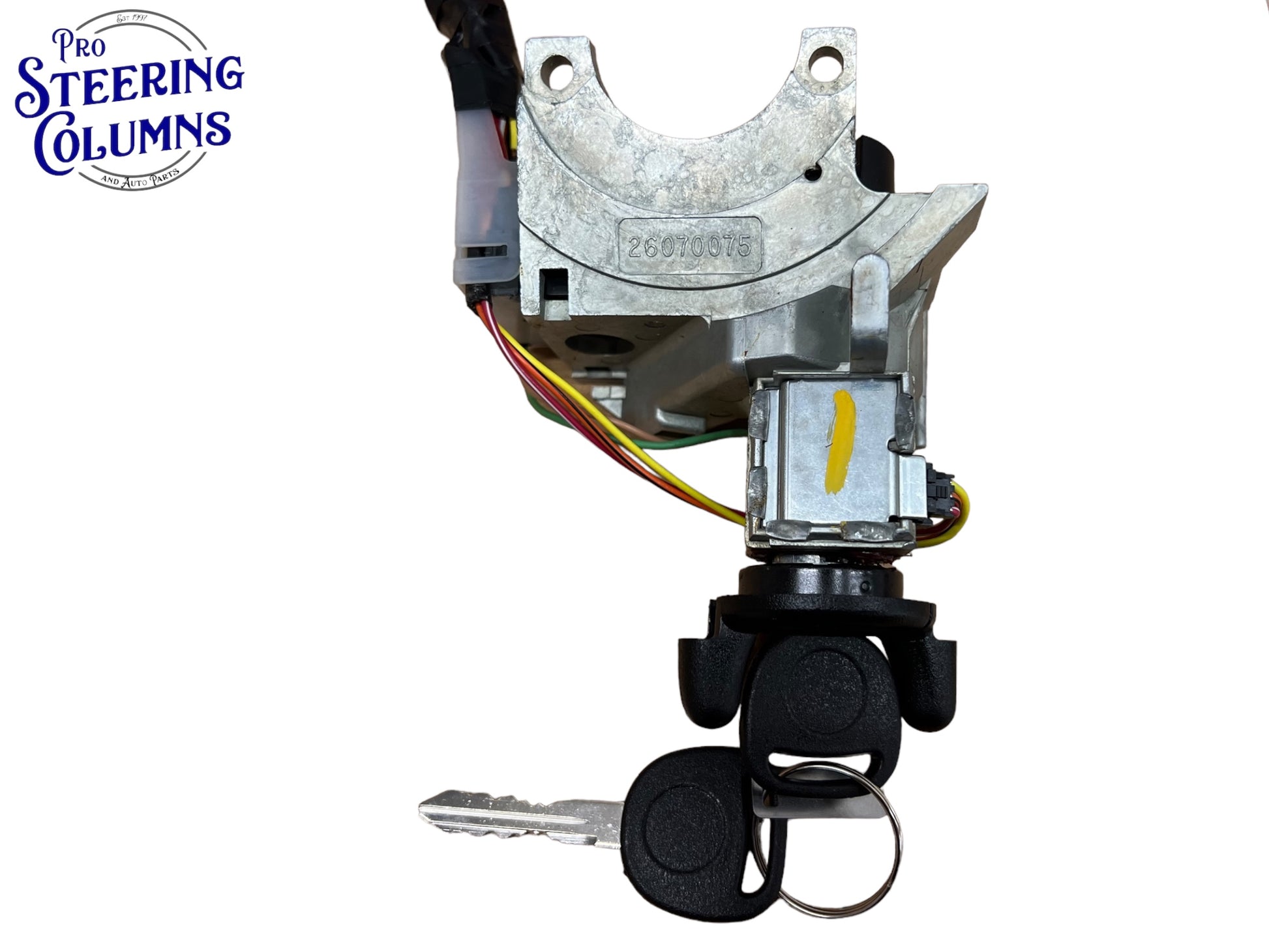 1999-2001 GM Silverado Sierra Tahoe Ignition Lock Cylinder Assembly 2 Keys New