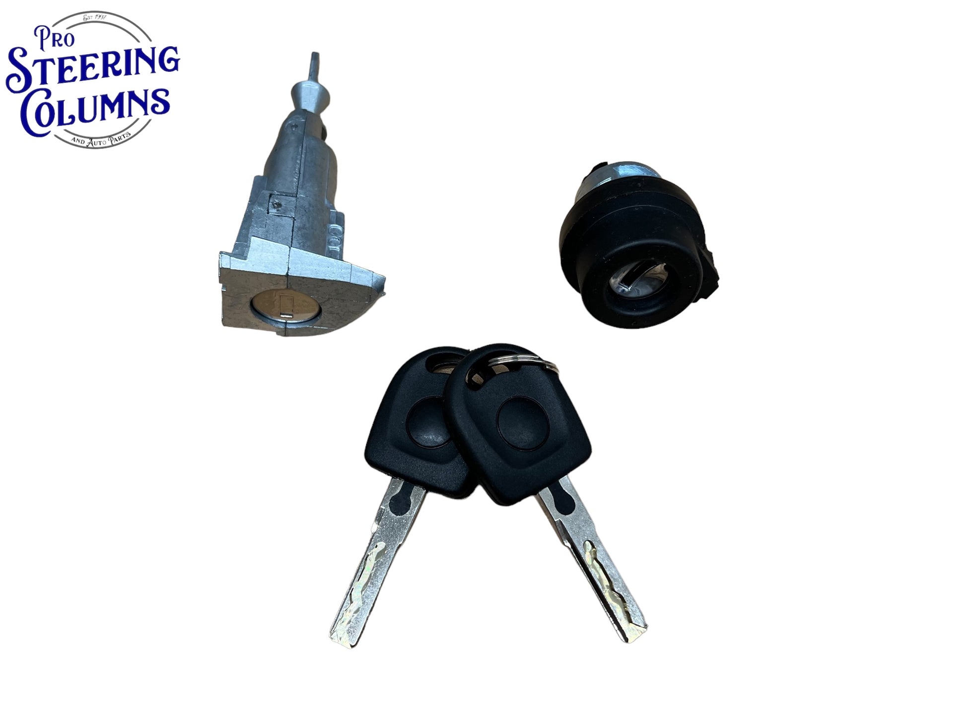 2010-2014 Golf GTI Ignition & FL Driver Front Left Door Lock Cylinder Set 2 Keys New