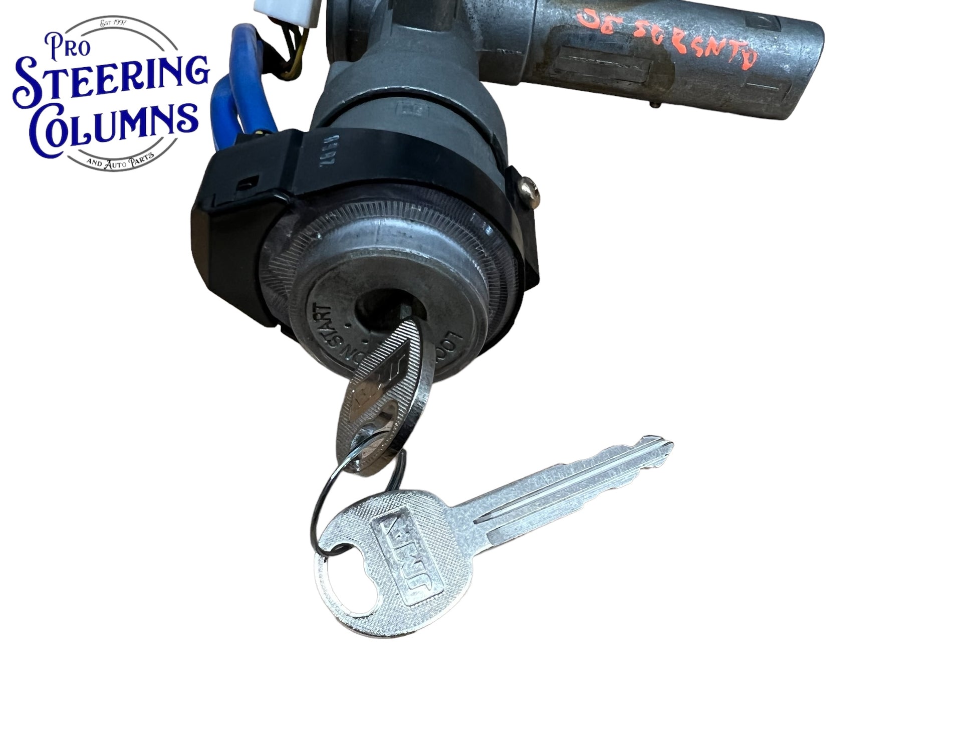 2003-2006 Kia Sorento Ignition Lock Cylinder Assembly 2 Keys Used OEM 81900-3EA10