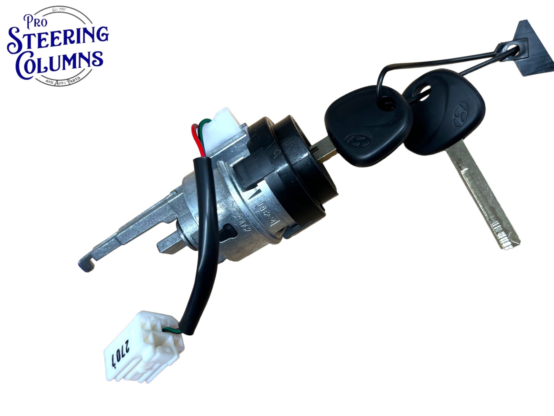 2012-2017 Hyundai Accent Ignition Lock Cylinder 2 Keys New 819001RJ00