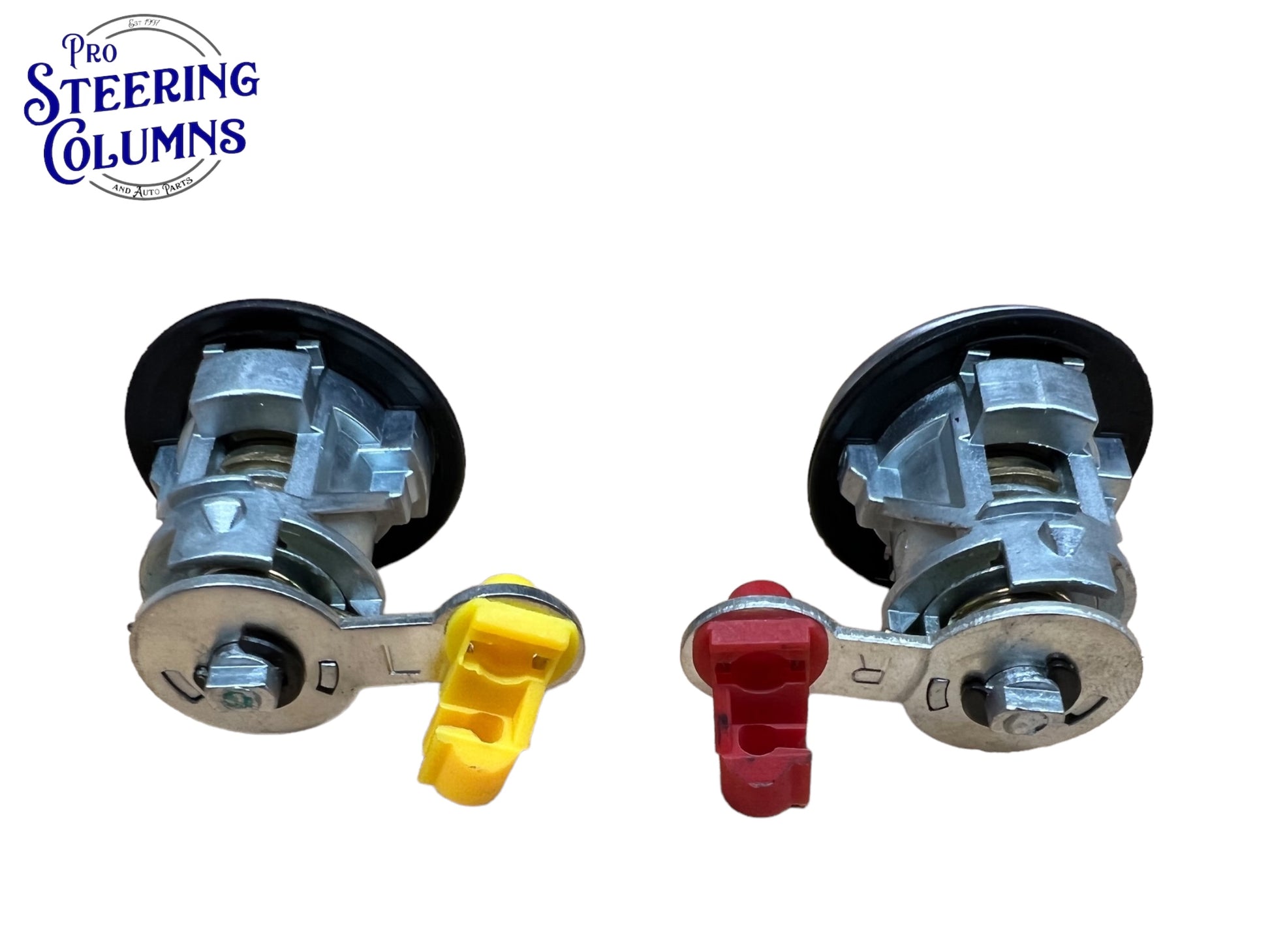 1998 & Up Altima Frontier Pathfinder Door Lock Cylinder Pair Set 2 Keys New