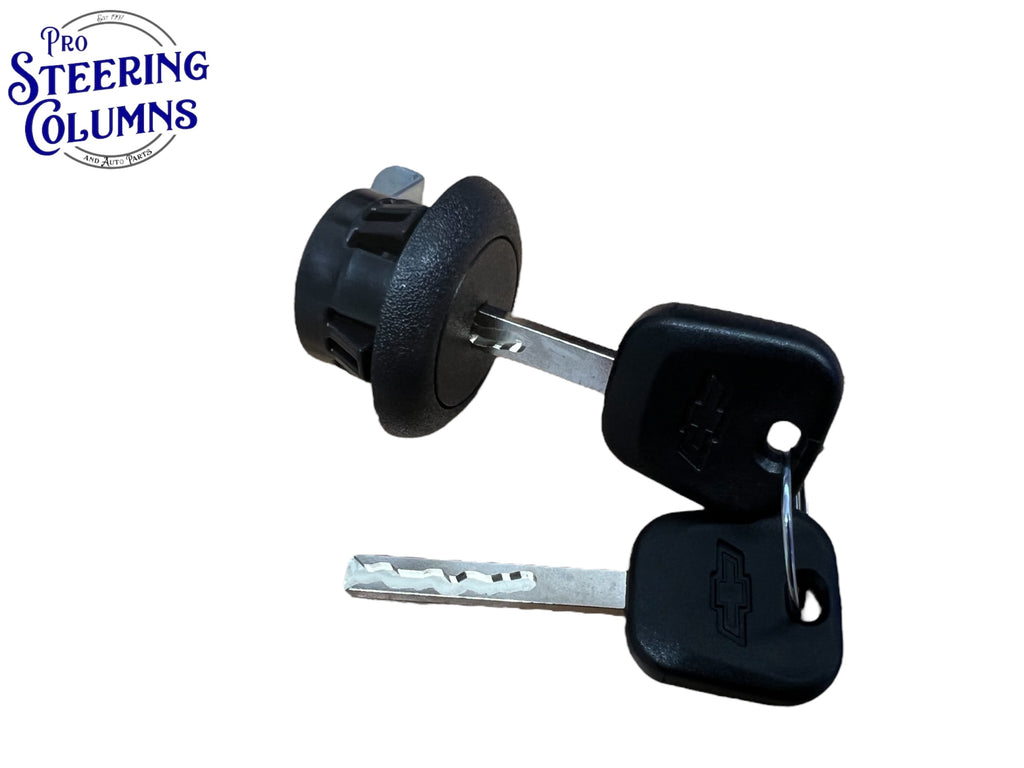 2014-2019 Silverado Sierra Tahoe Center Compartment Stowage Lock Cylinder 2 Keys New OEM 23189761