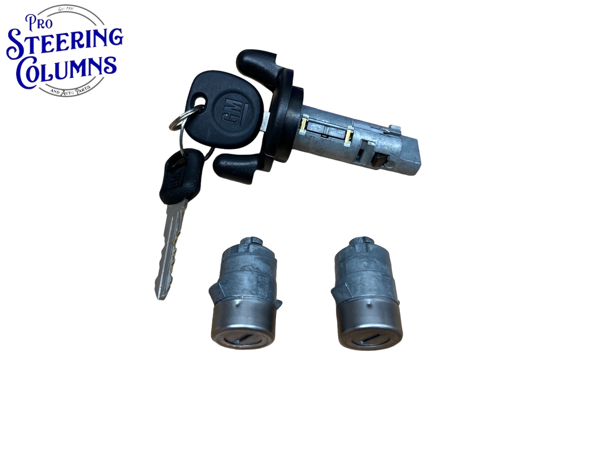 2001-2006 GM Silverado Sierra Tahoe Ignition & Door Lock Cylinder Set 2 Keys New OEM
