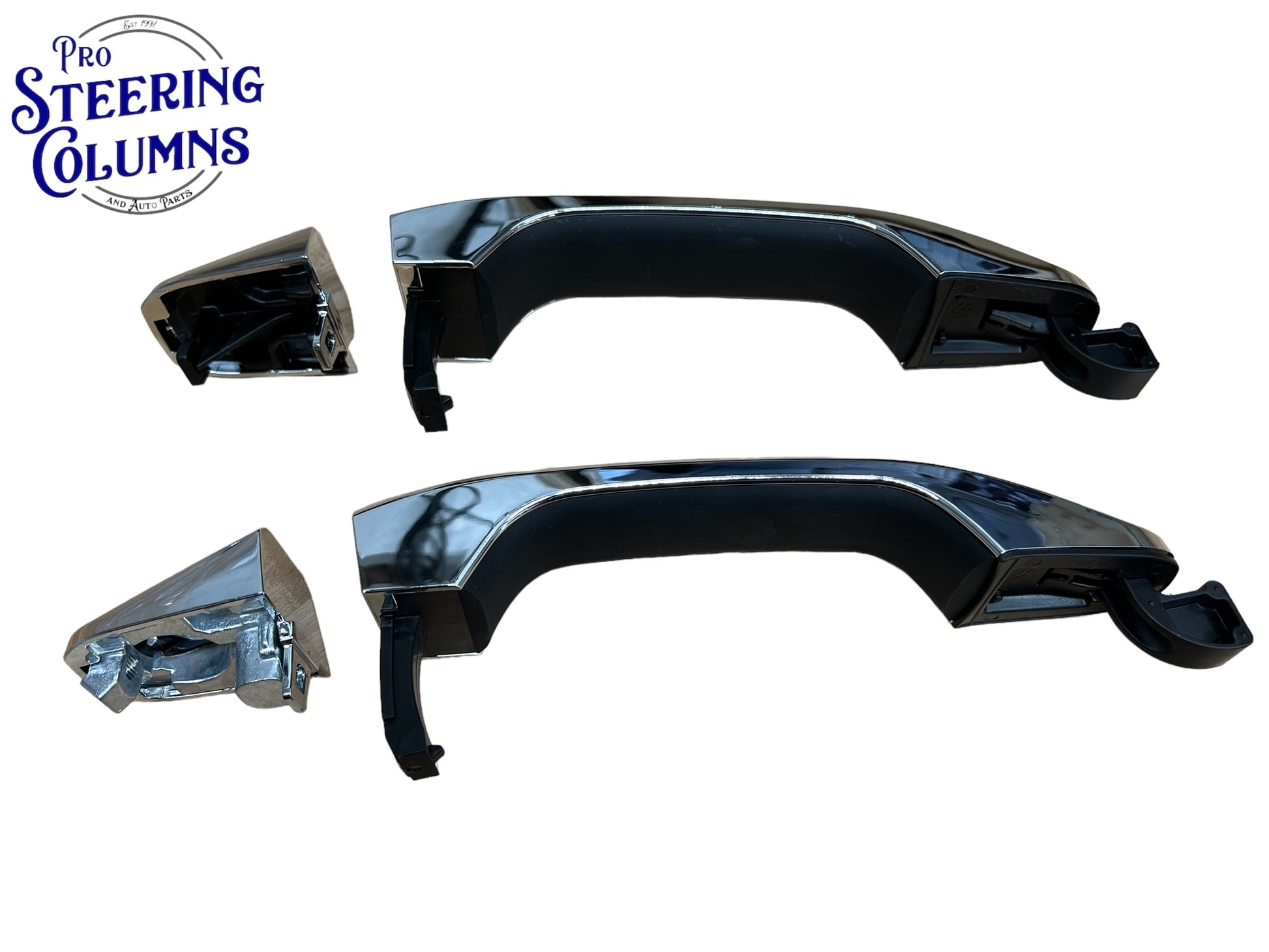 2014 & Up Silverado Sierra Tahoe Suburban Exterior Door Handle Full Set Chrome New