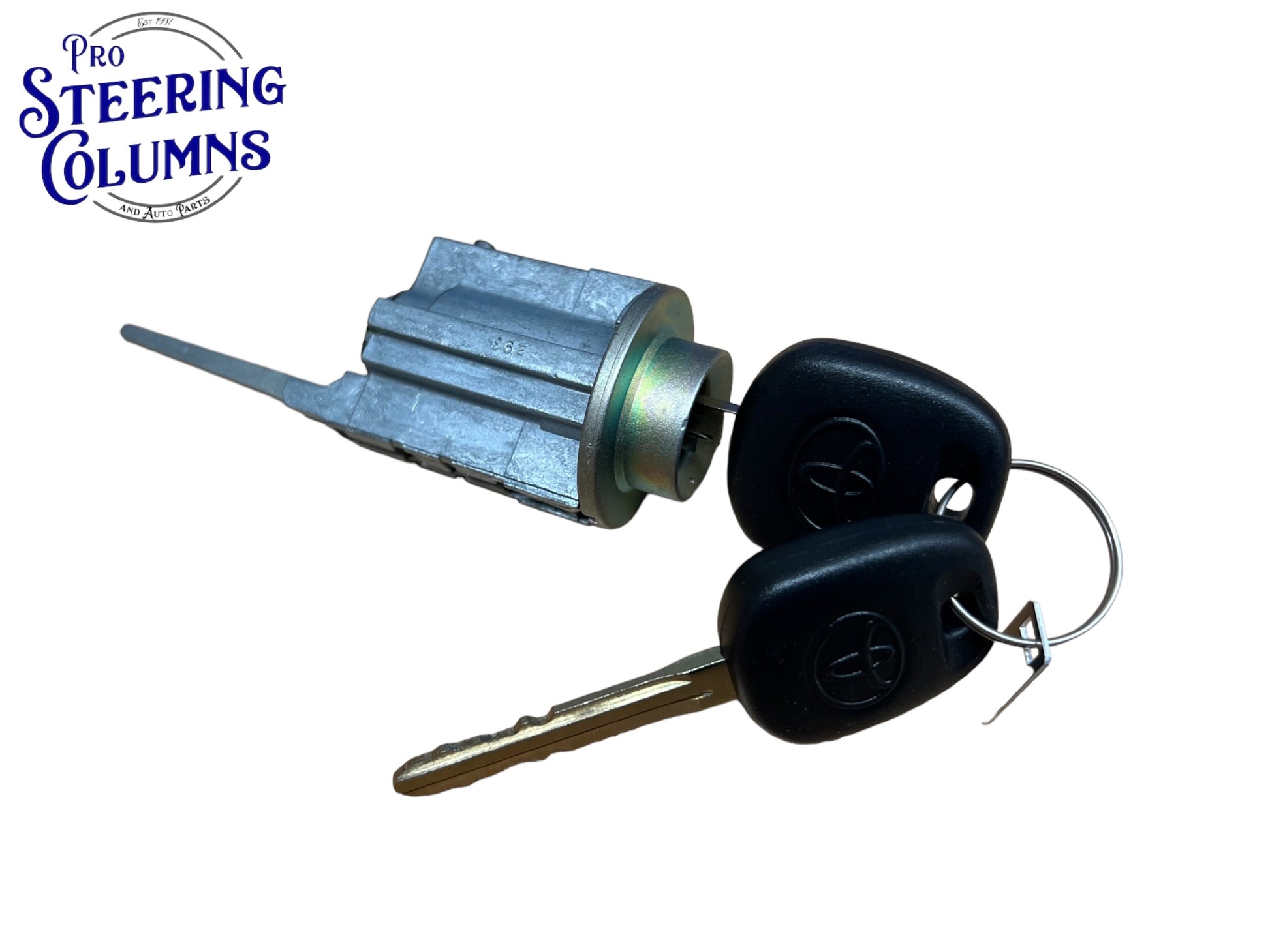 1999-2002 Toyota 4runner Ignition Lock Cylinder With 2 Transponder Keys New OEM 89703-35080