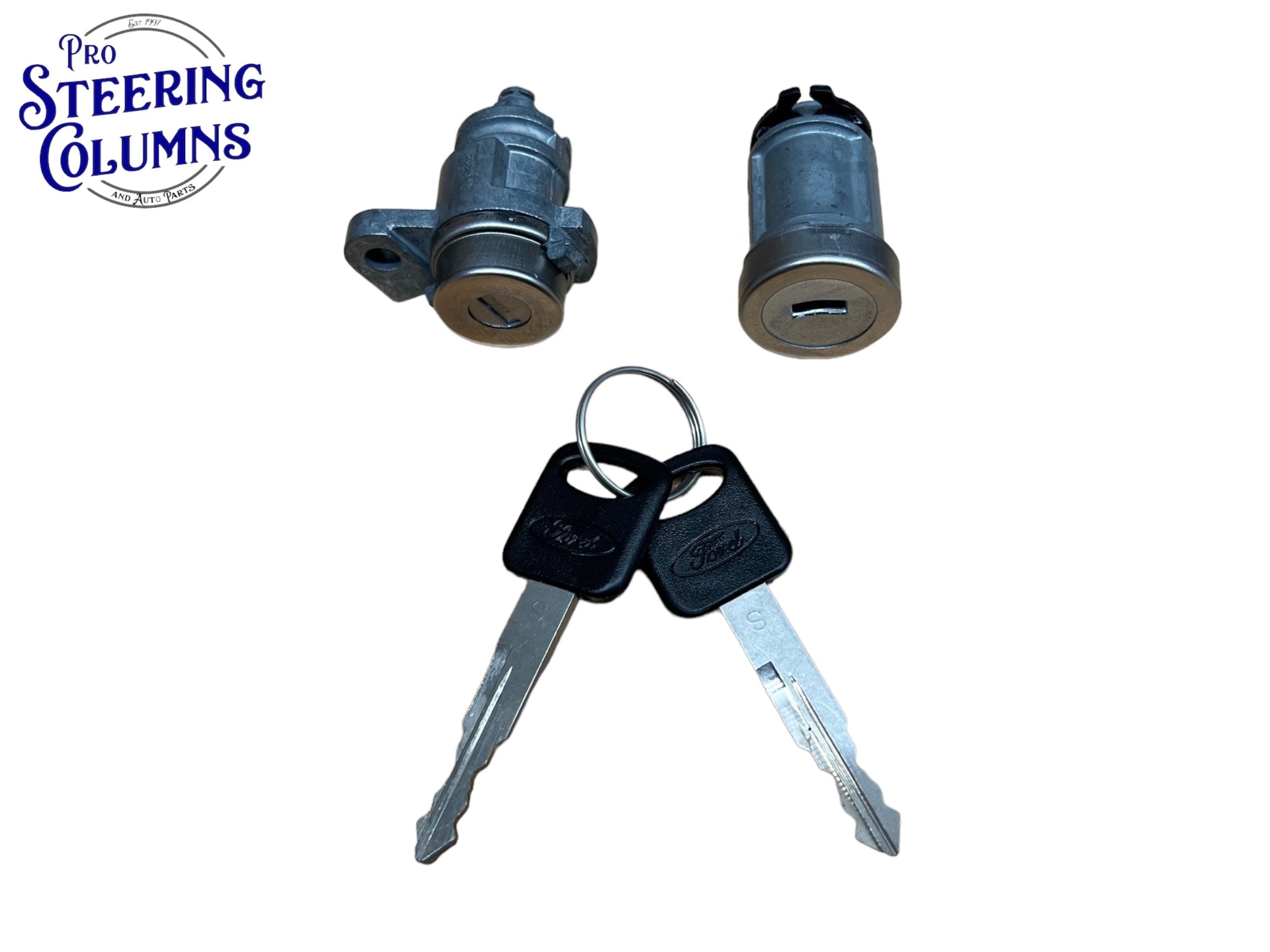 2005-2014 Ford Mustang Ignition & Door Lock Cylinder Set Matched 2 Keys New OEM