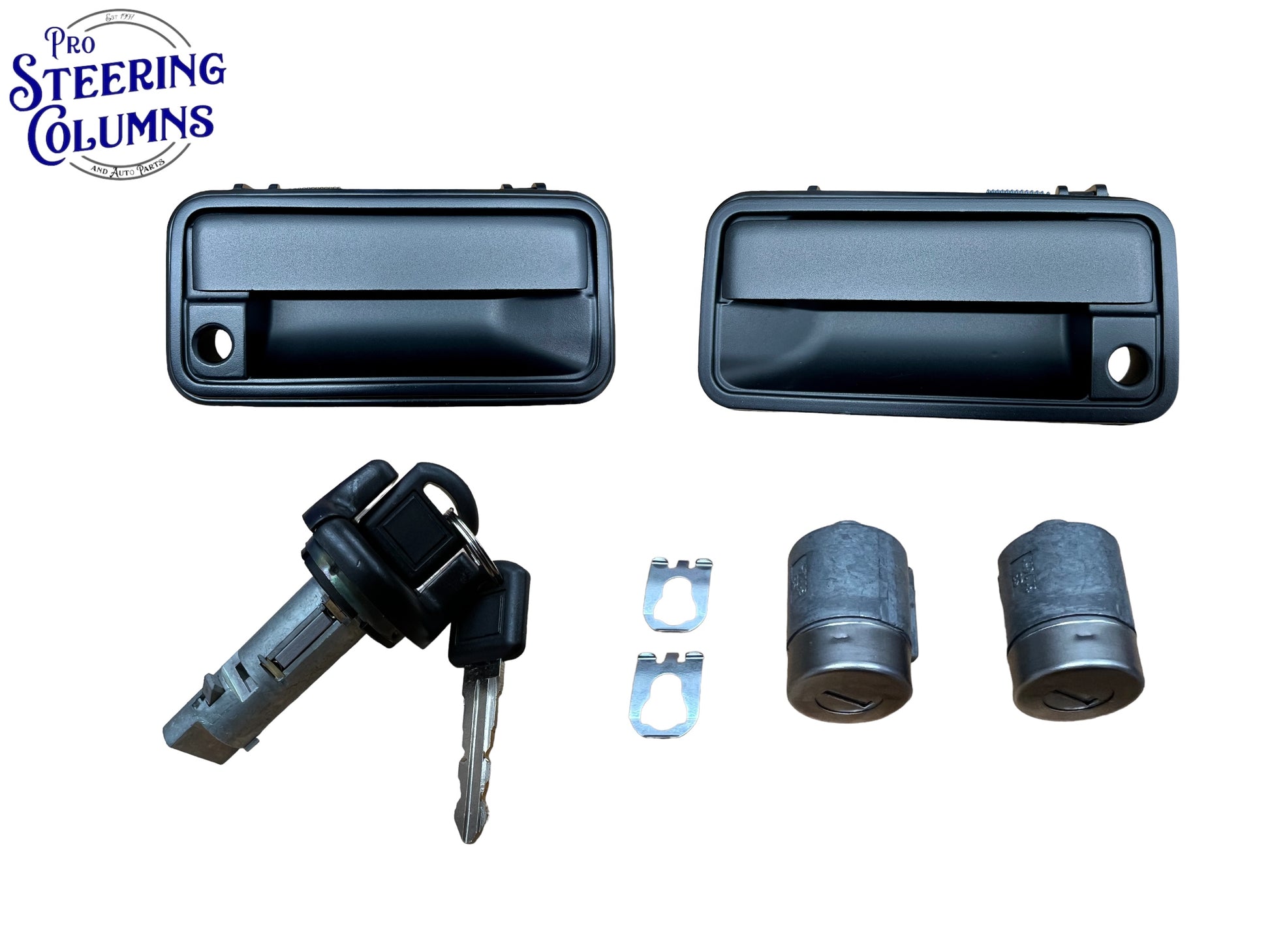 1995-1997 GM Silverado C1500 K1500 Tahoe Suburban Ignition & Door Lock With Handles Full Repair Kit New