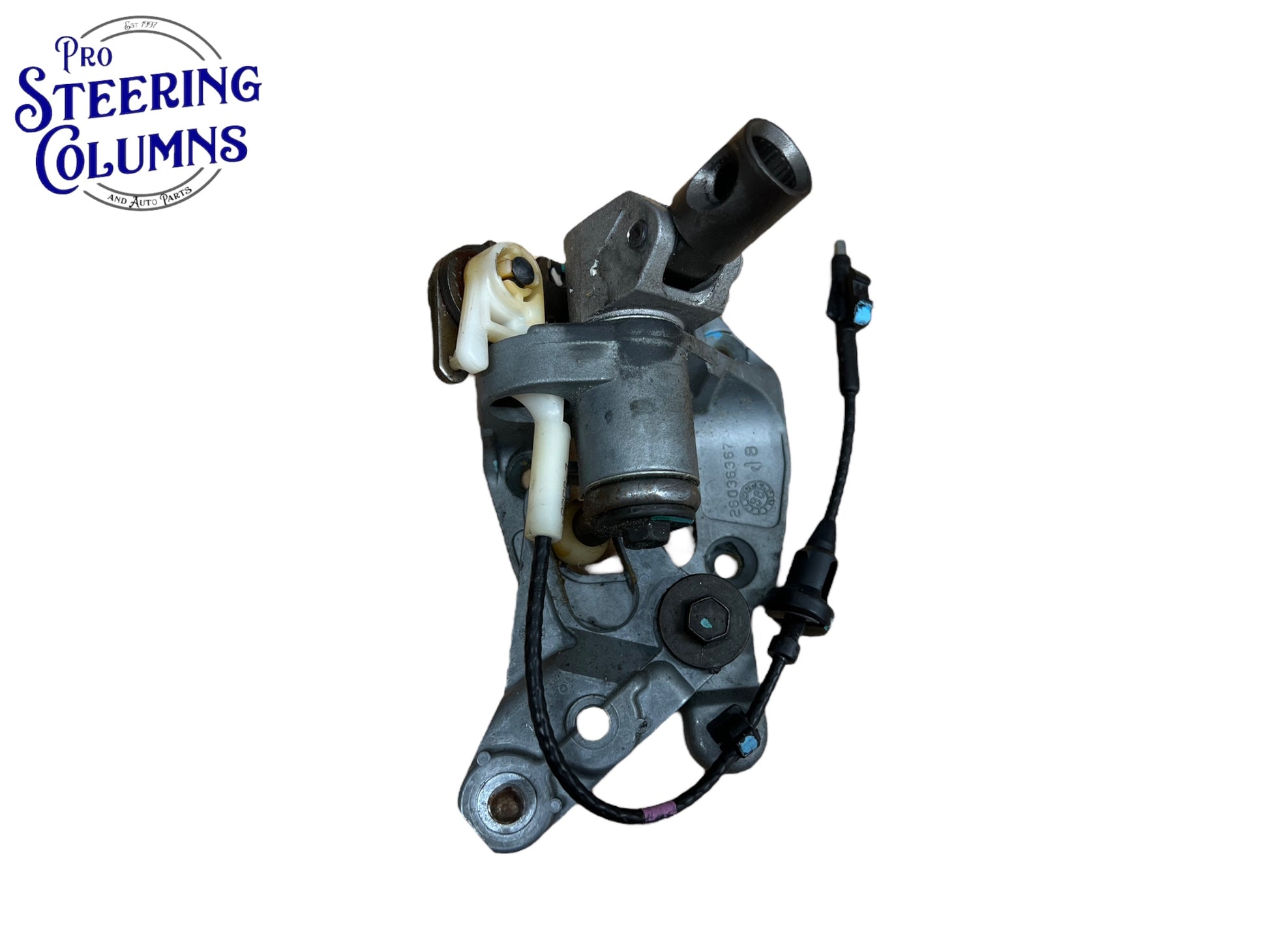 1995-1998 GM C/K Pickup Tahoe S10 Steering Column Automatic Shift Assembly Used OEM 26036367, 26047466