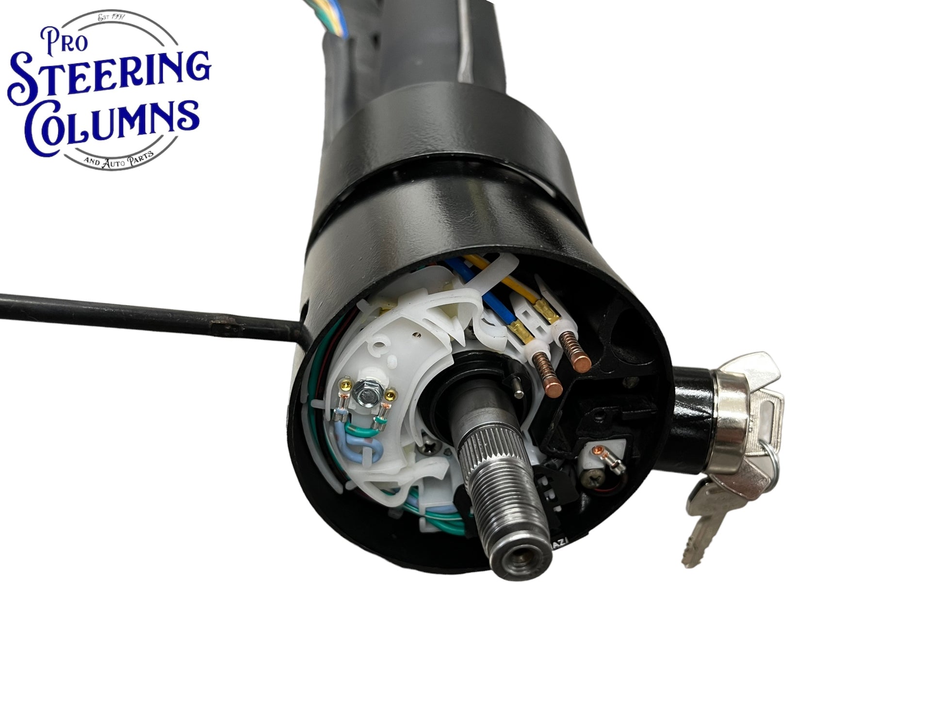 1980-1991 F-150 F-250 F-350 Bronco Steering Column Standard Floor Shift Tilt Rebuilt