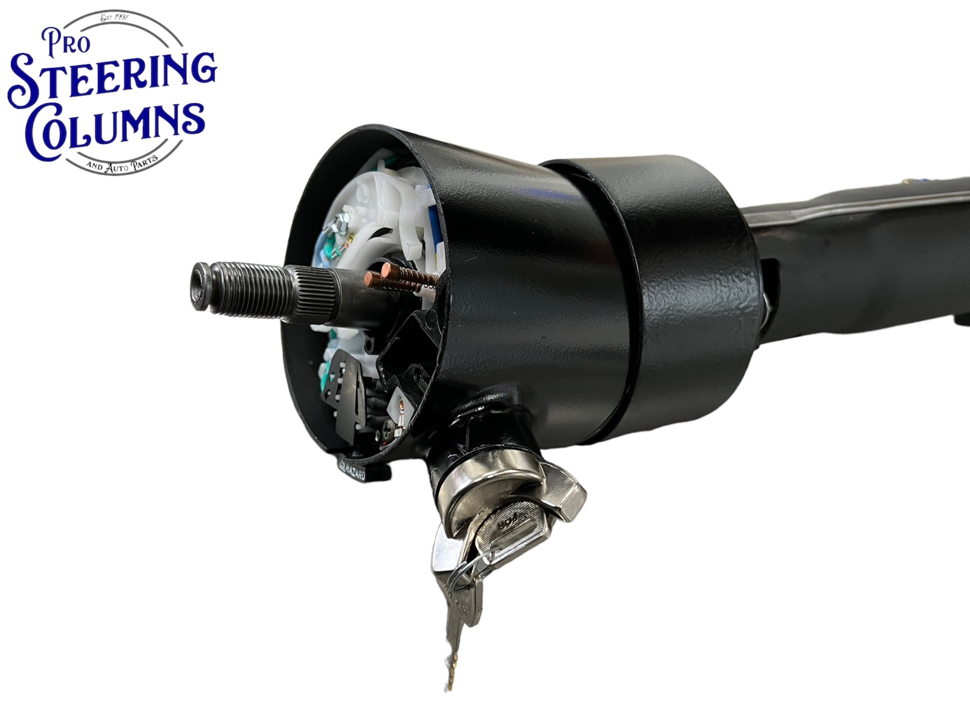 1980-1991 F-150 F-250 F-350 Bronco Steering Column Standard Floor Shift Tilt Rebuilt