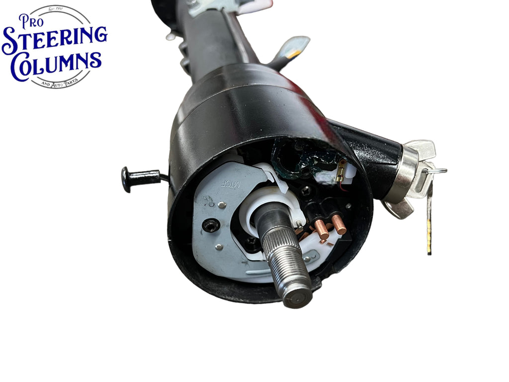 1980-1991 F-250 F-350 Steering Column Standard Floor Shift No Tilt Rebuilt
