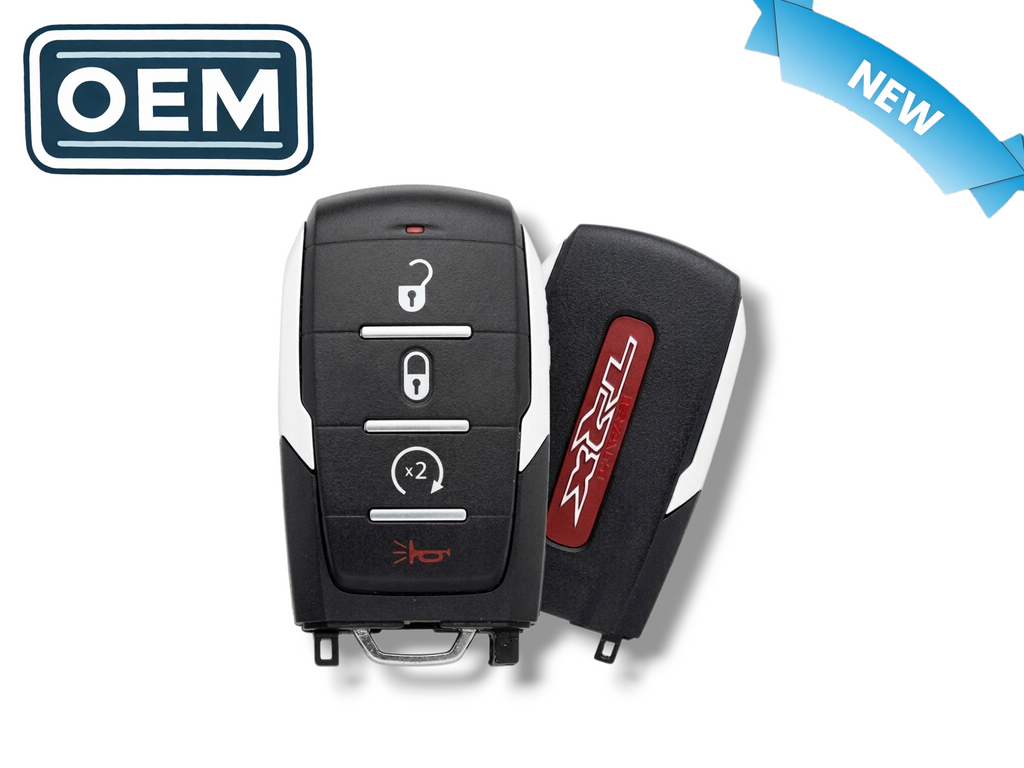 21-24 Ram 1500 TRX Smart Key 4-Button PN: 68584163AA / OHT-4882056 (OEM)