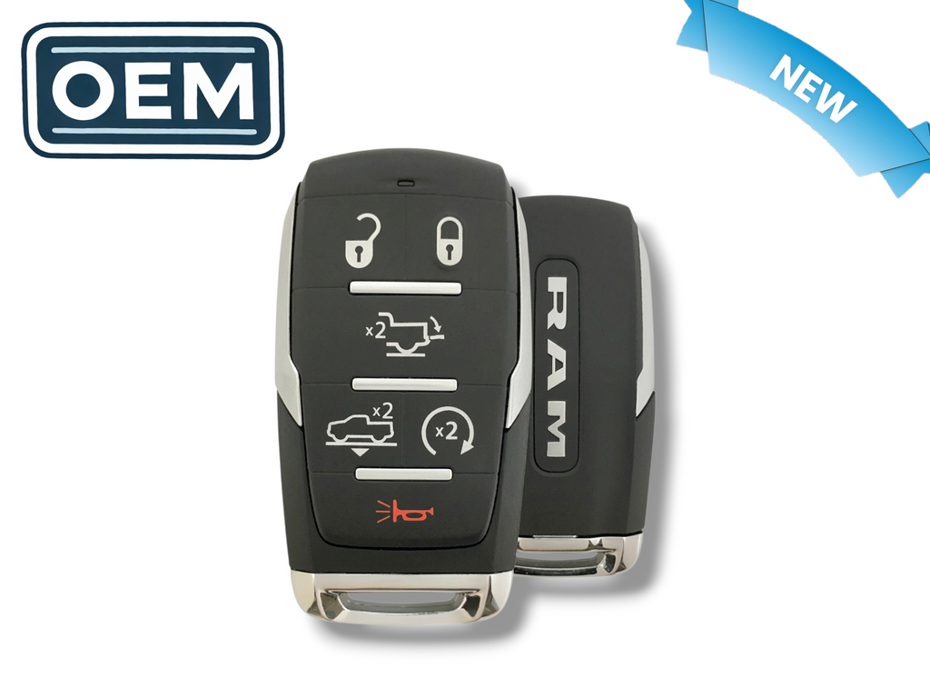 19-24 Dodge Ram 1500 Smart Key 6-Button PN: 68291692AD / OHT-4882056 (OEM)