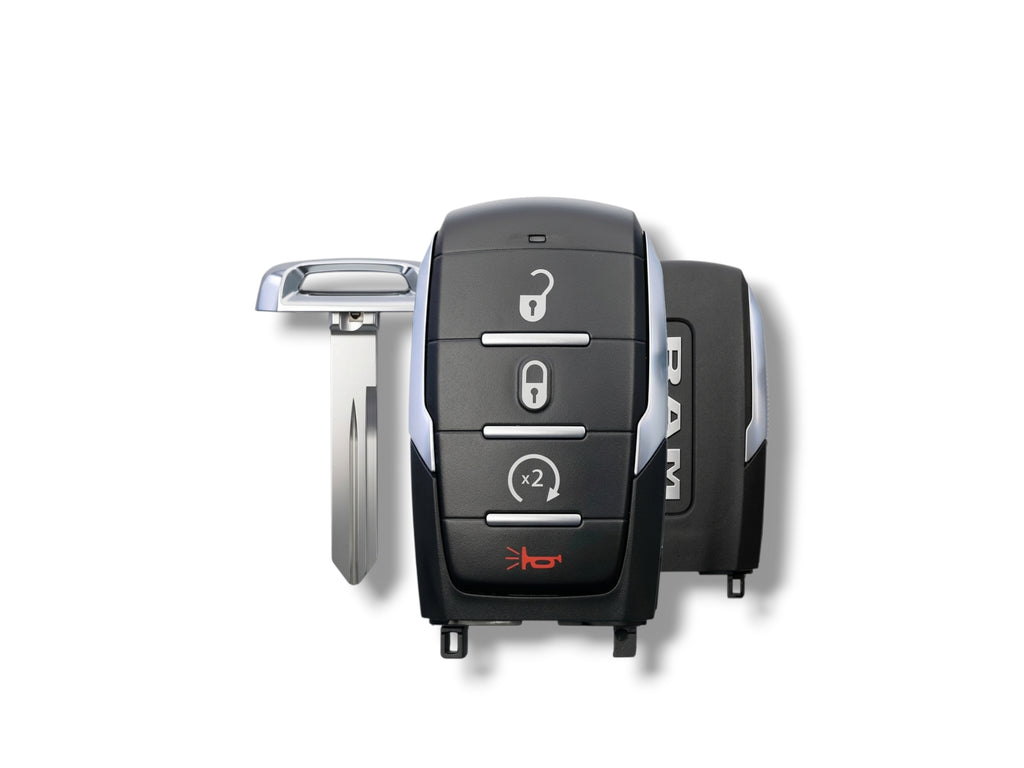 19-24 Ram 1500 Smart Key 4-Button PN: 68291689AD / OHT-4882056 (OEM Refurb)