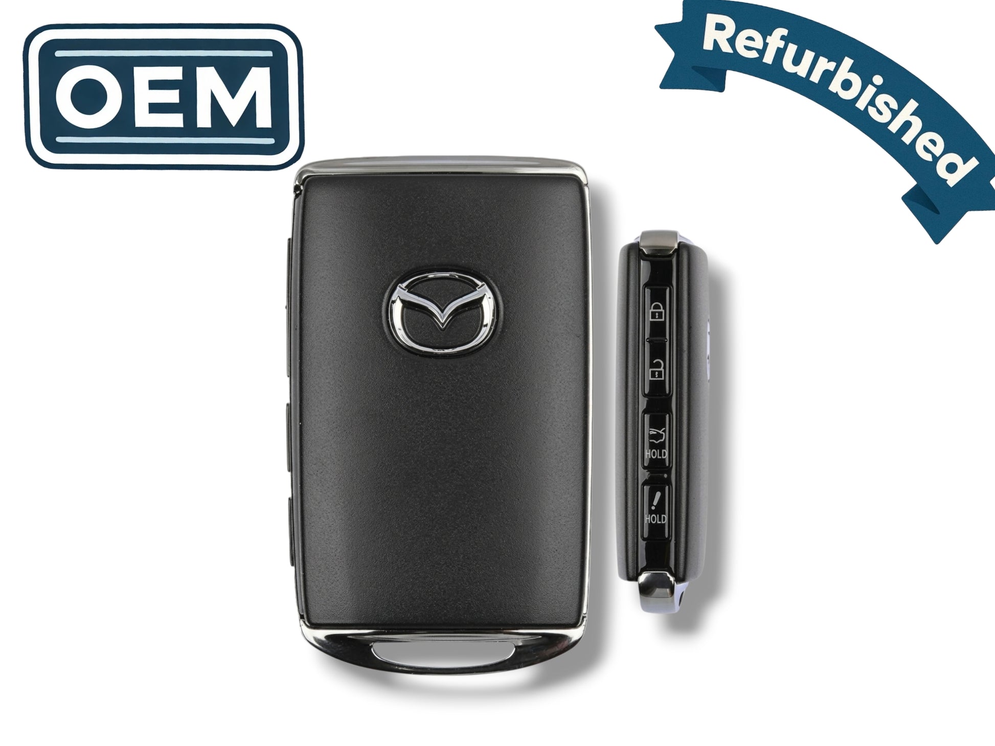 20-25 Mazda Smart Key 4-Button PN: TAYB-67-5DY / WAZSKE13D03 (OEM Refurb)