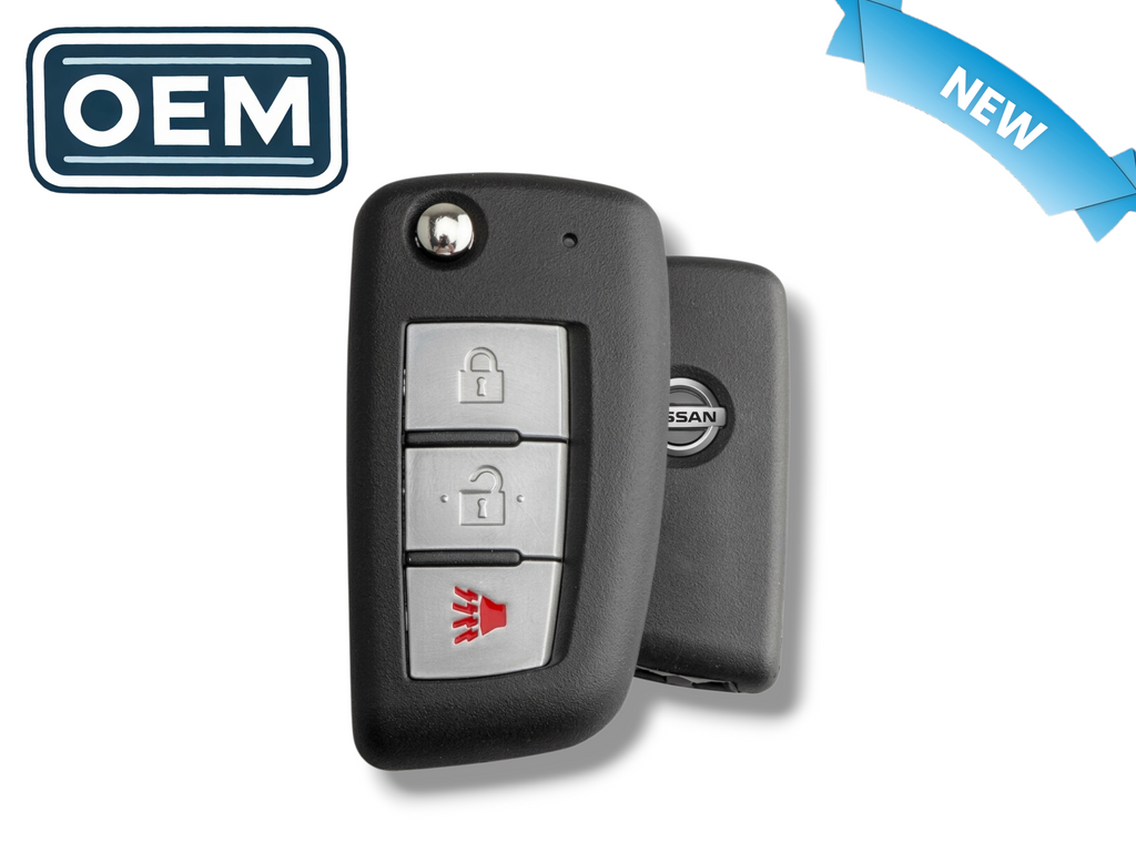14-22 Nissan Rogue Sport Flip Key 3-Button PN: H0561-4BA1B / CWTWB1G767 (OEM)