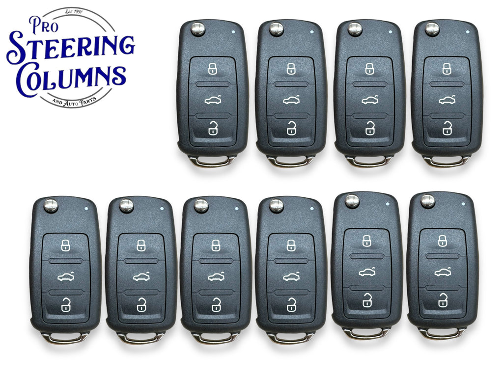 17-18 VW Jetta Passat 12-18 Tiguan Key Remote Shell Only New Aftermarket NBGFS93N 5KO837202AD (10 Pack)