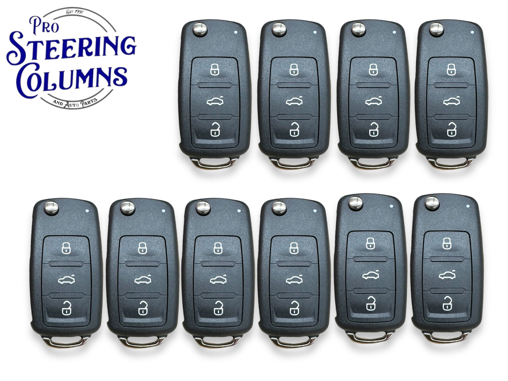17-18 VW Jetta Passat 12-18 Tiguan Key Remote Shell Only New Aftermarket NBGFS93N 5KO837202AD (10 Pack)