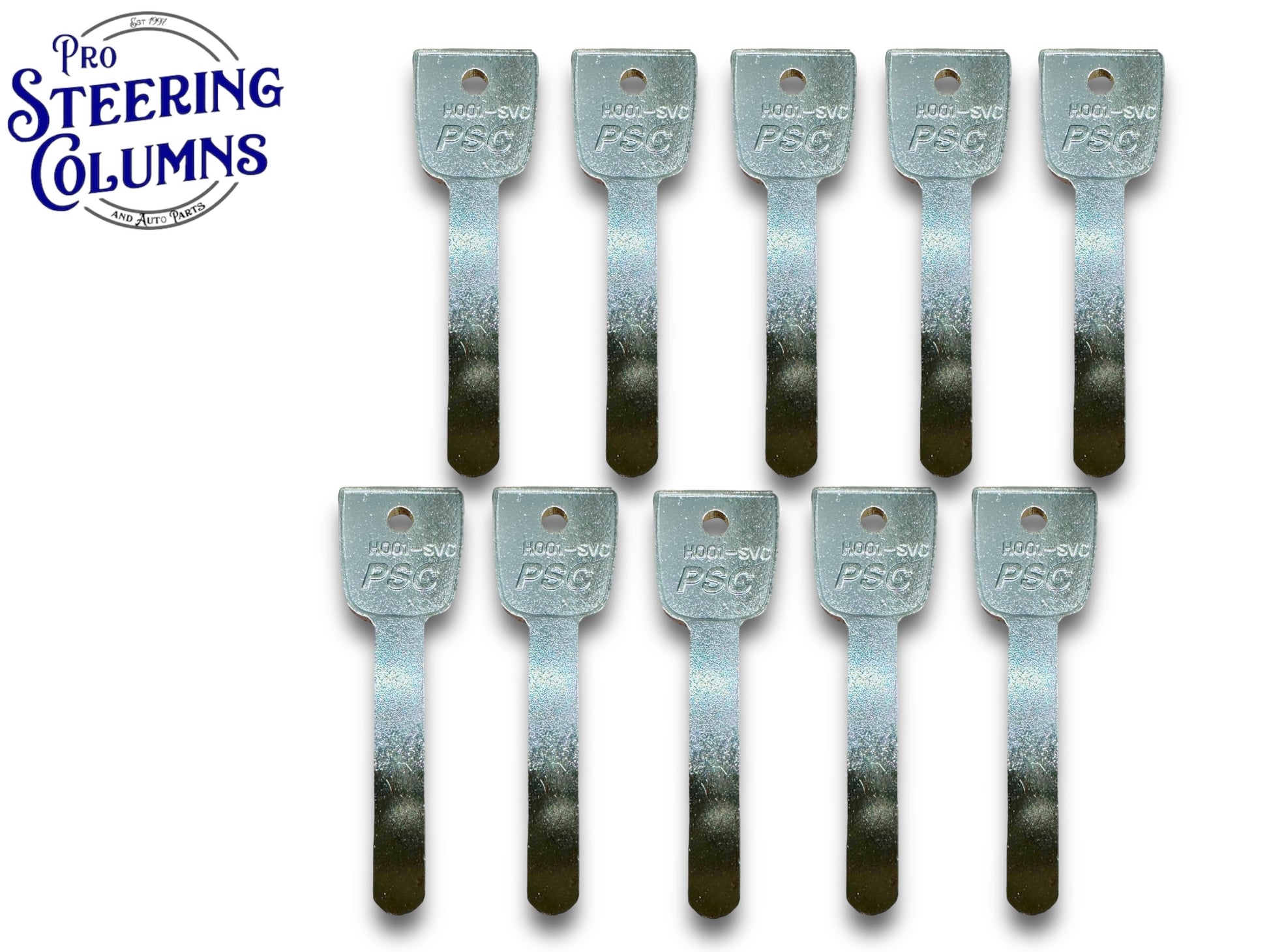 Acura Honda Metal Service Key Test Blade HO01 HON66 (10 Pack)