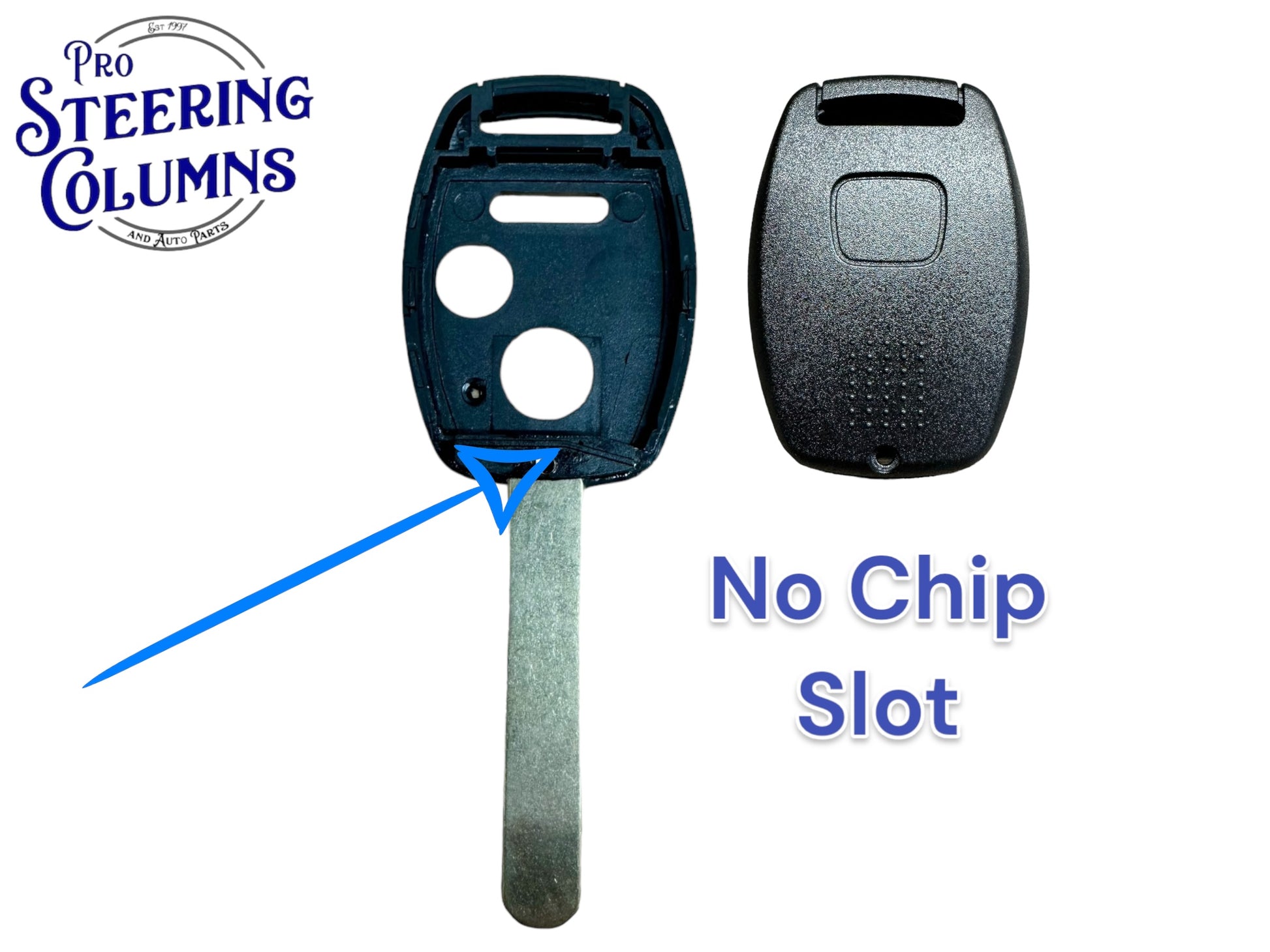 2006-2014 Honda HO01 3 Button Key Shell No Chip Slot MLBHLIK-1T, KR55WK49308