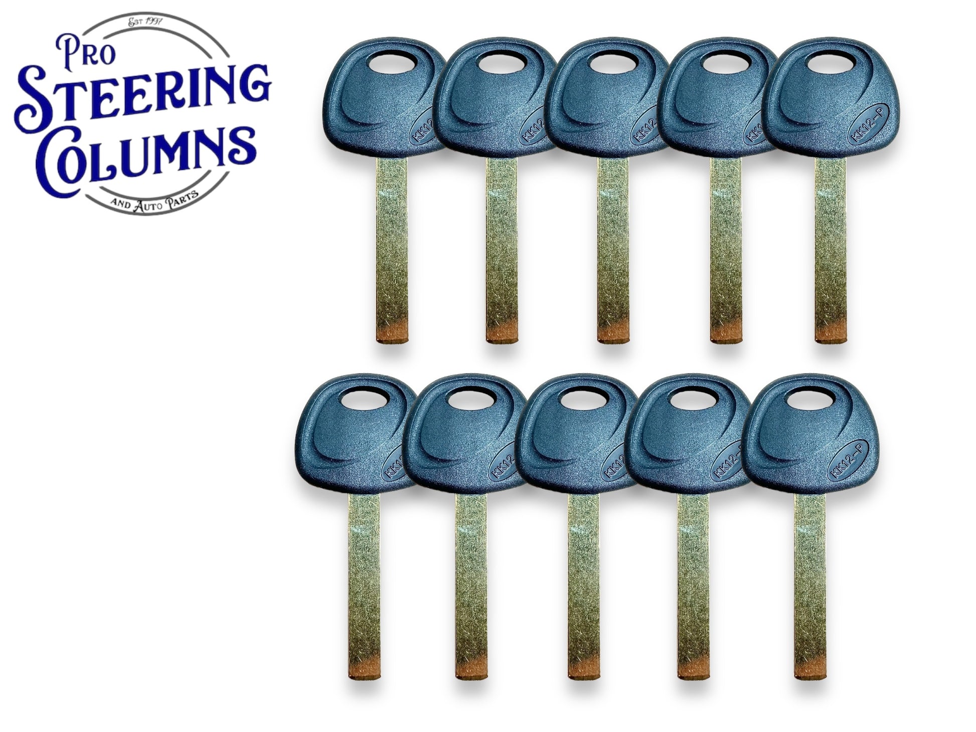 KK12-P KK12 VA2T Plastic Head Key Blank Hyundai Kia New (10 Pack)