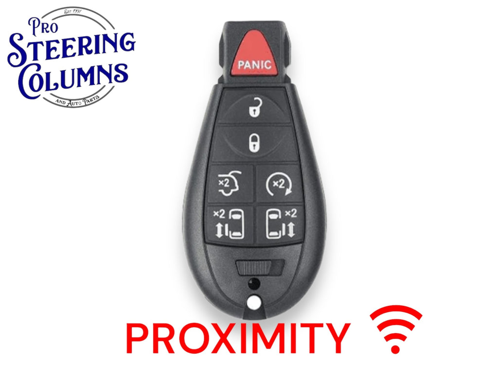 08-19 Chrysler Dodge VW 7 Button Proximity Remote Key Fob Keyless Go New 5026590