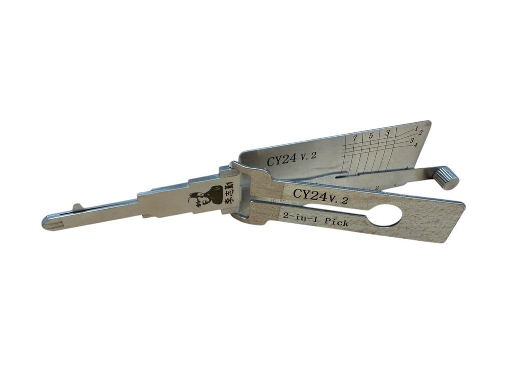 Original Lishi 2 in 1 CY24 Y157 Y159 Keyway Pick & Decoder Genuine New