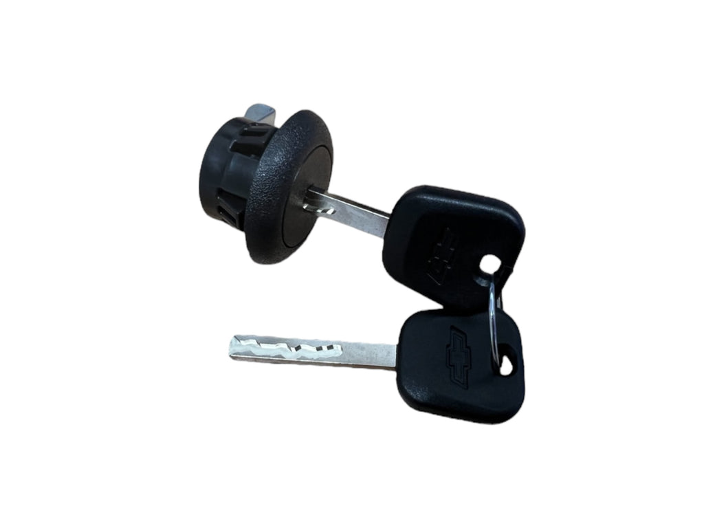 2014-2019 Silverado Sierra Tahoe Center Compartment Stowage Lock Cylinder 2 Keys New OEM 23189761