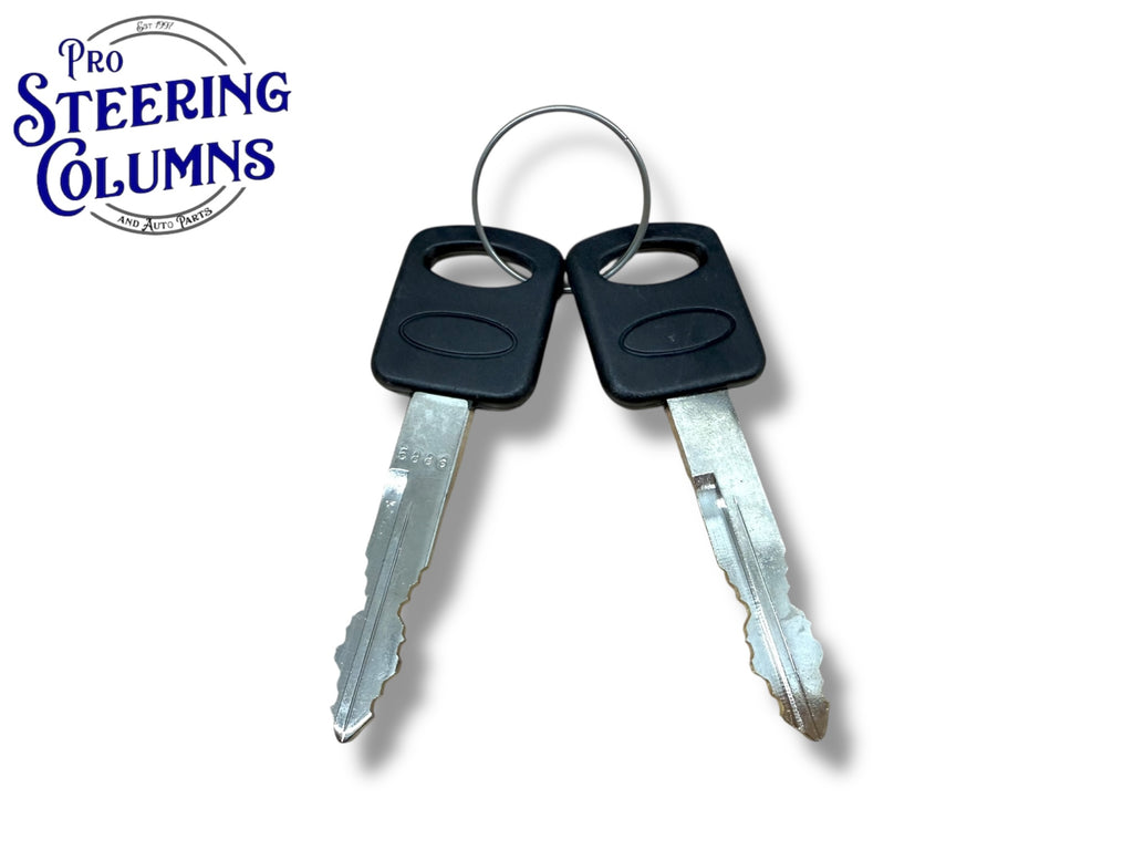 1996-2004 Ford Mustang Door Lock Cylinder Set 2 Keys Matched New F8ZZ-6321990-AA