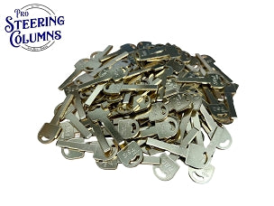 HU66 Audi VW Porsche Metal Key Blank High Security Test Blade (100 Pack)