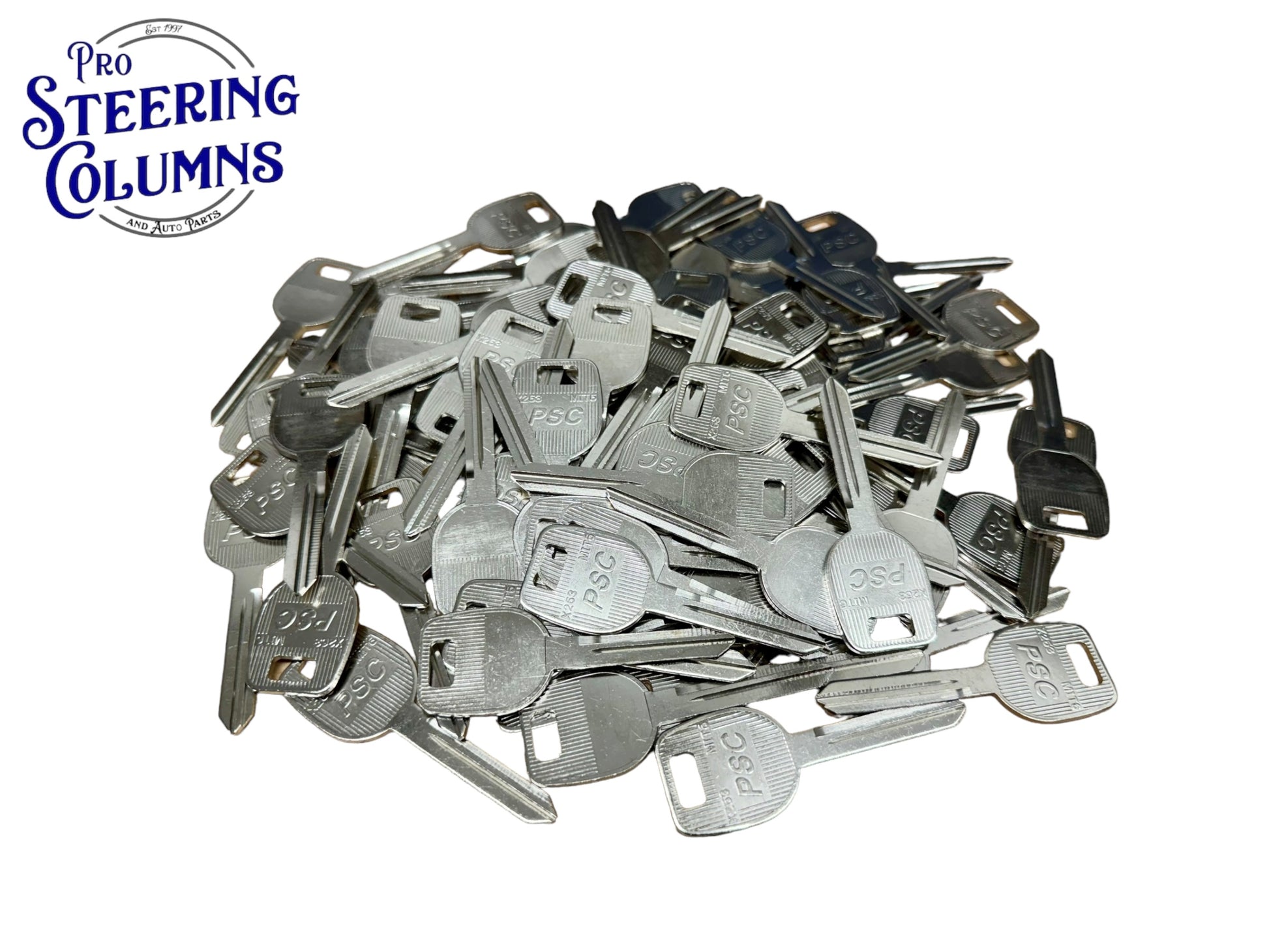 MIT6 Metal Key Blank X263 692566 (50 Pack)