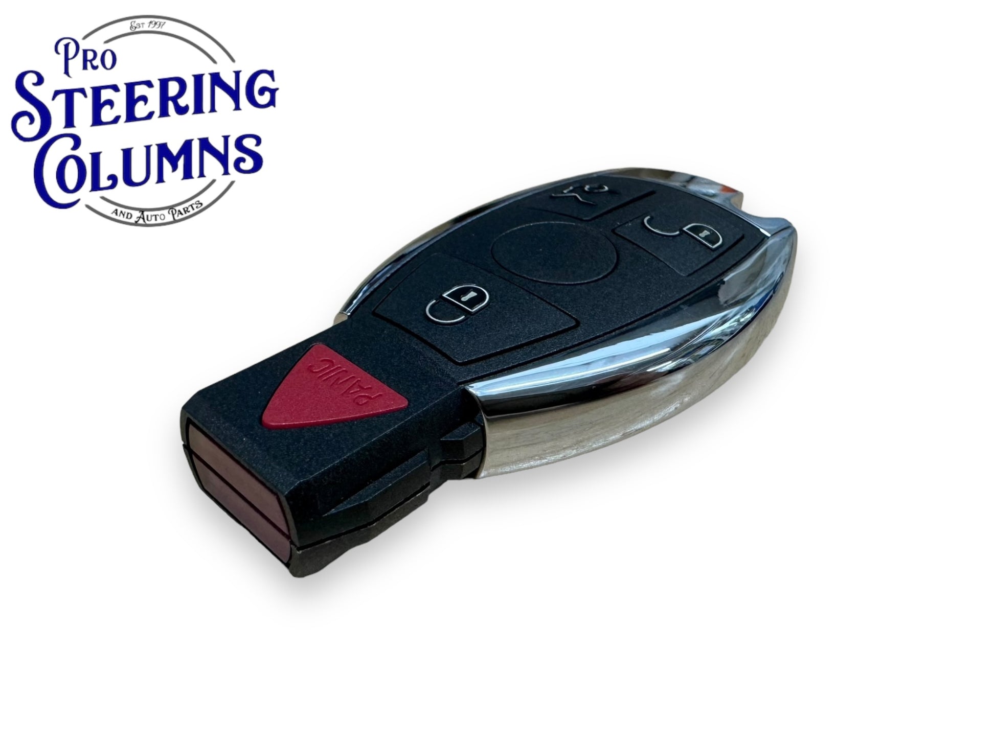 97-14 Mercedes Benz Remote Fobik Key 4 Button No Prox New IYZ-3312