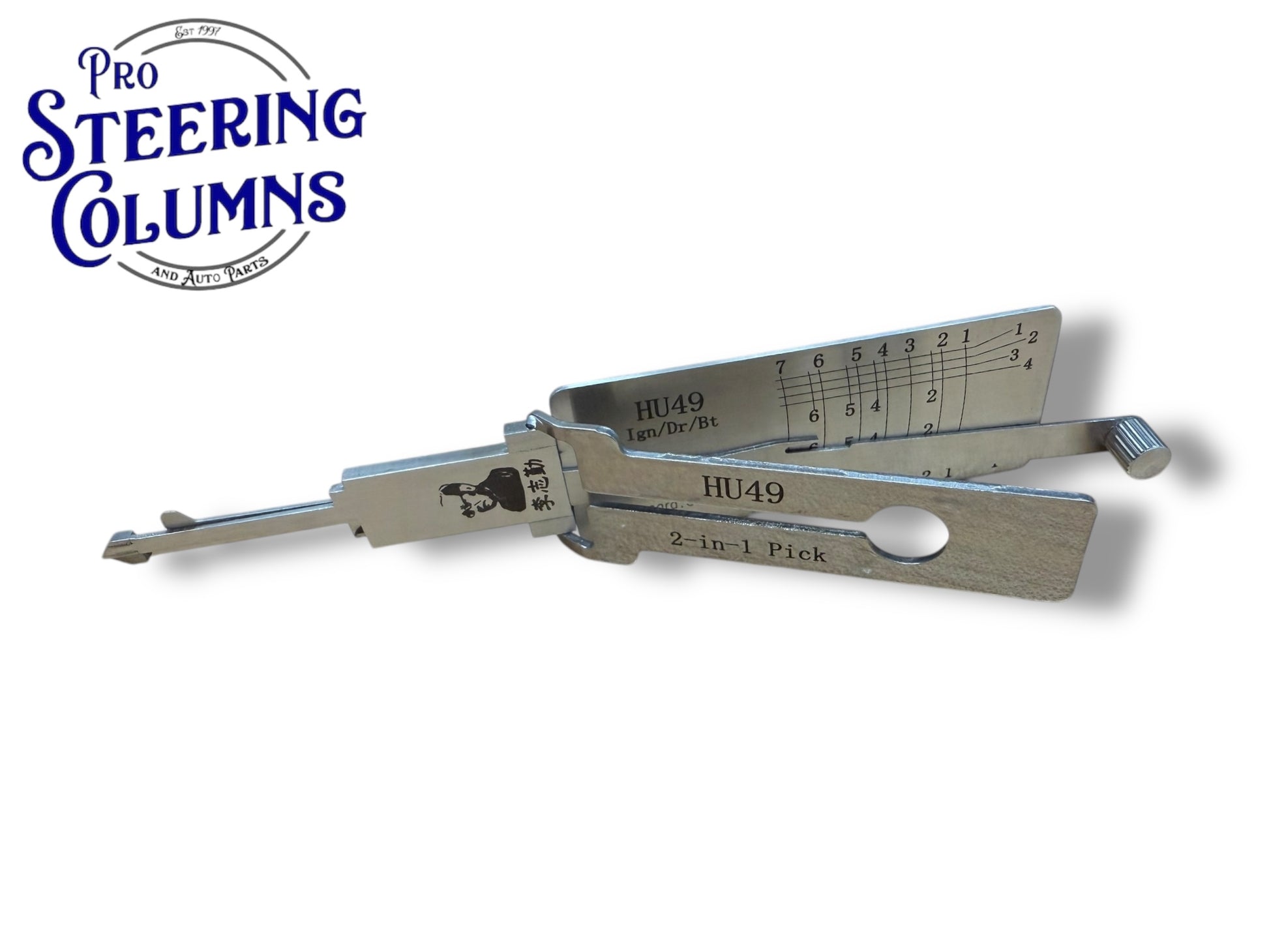 Original Lishi 2 in 1 HU49 VW Audi Porsche Pick & Decoder Genuine New
