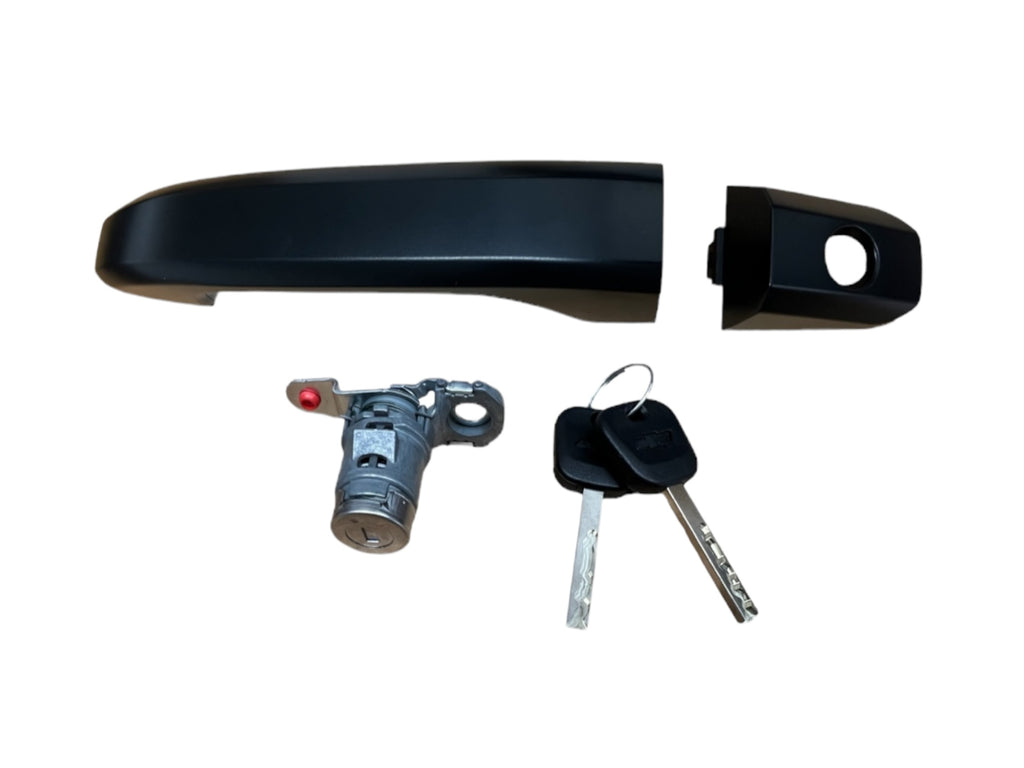 2014-2019 Silverado Sierra Tahoe FL Door Handle & Lock Cylinder Repair Kit 2 Keys New