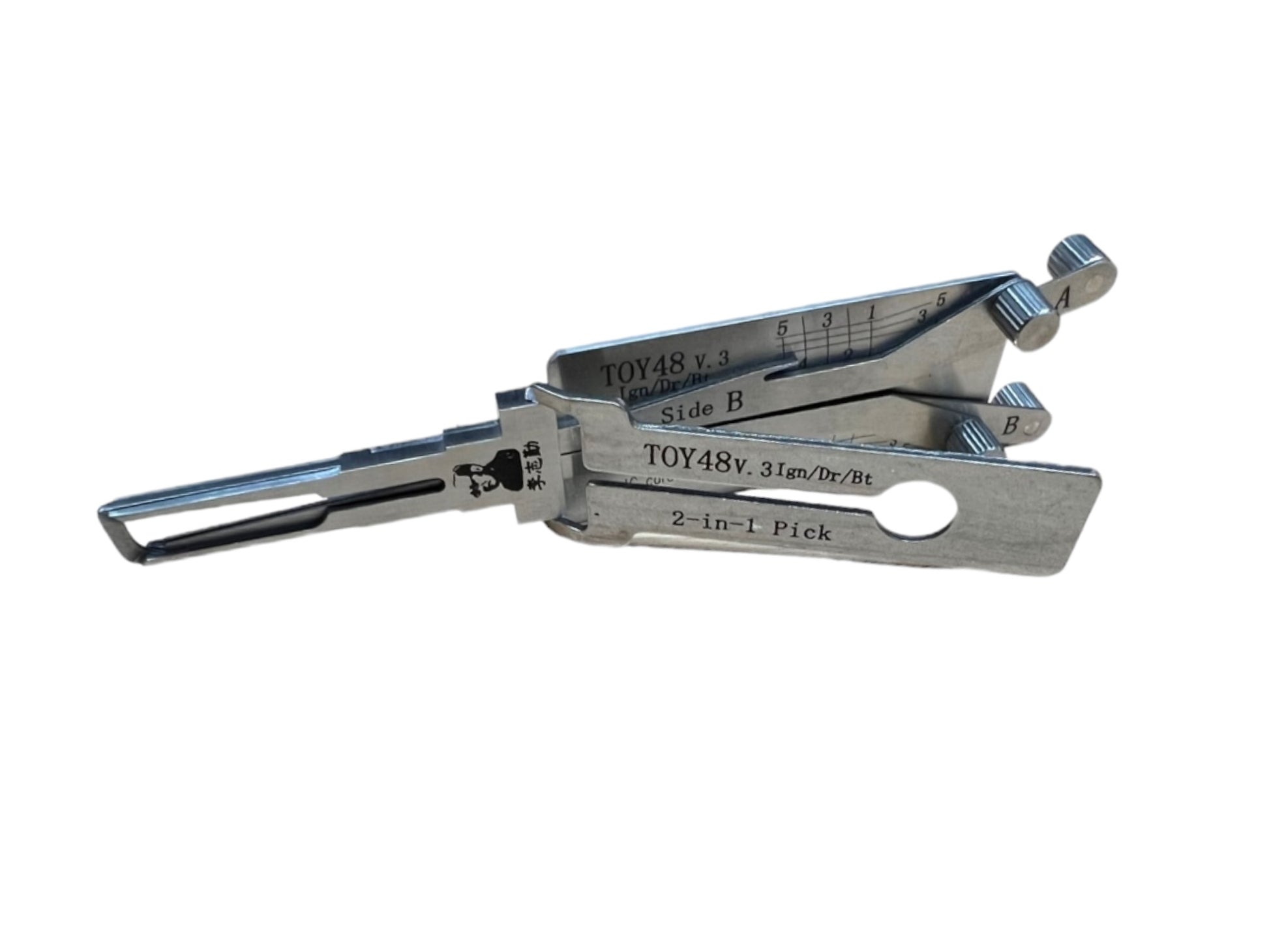 Original Lishi 2 in 1 TOY48 Toyota Lexus Quad Lifter Pick & Decoder Genuine New