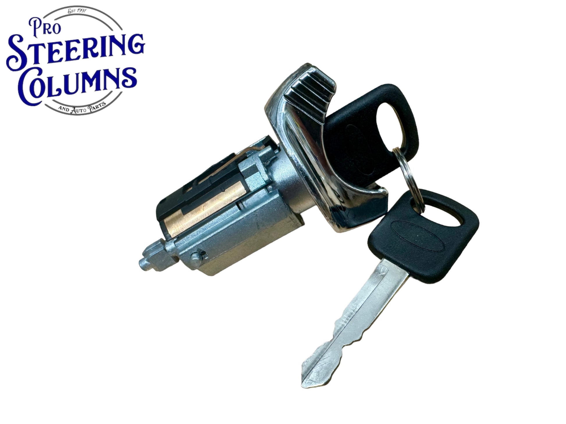1992-1996 Ford E-150 E-250 E-350 Ignition & 4 Door Lock Cylinder Set Chrome New