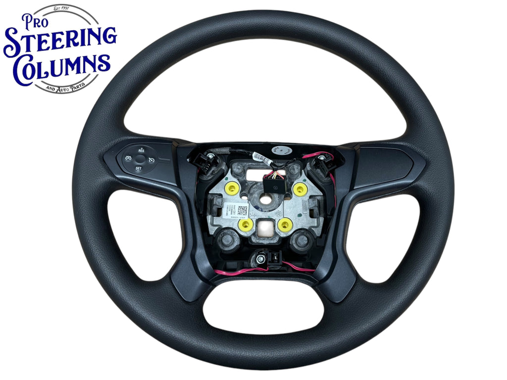14-19 GM Silverado Sierra Tahoe Suburan Urethane Steering Wheel New OEM 84401281