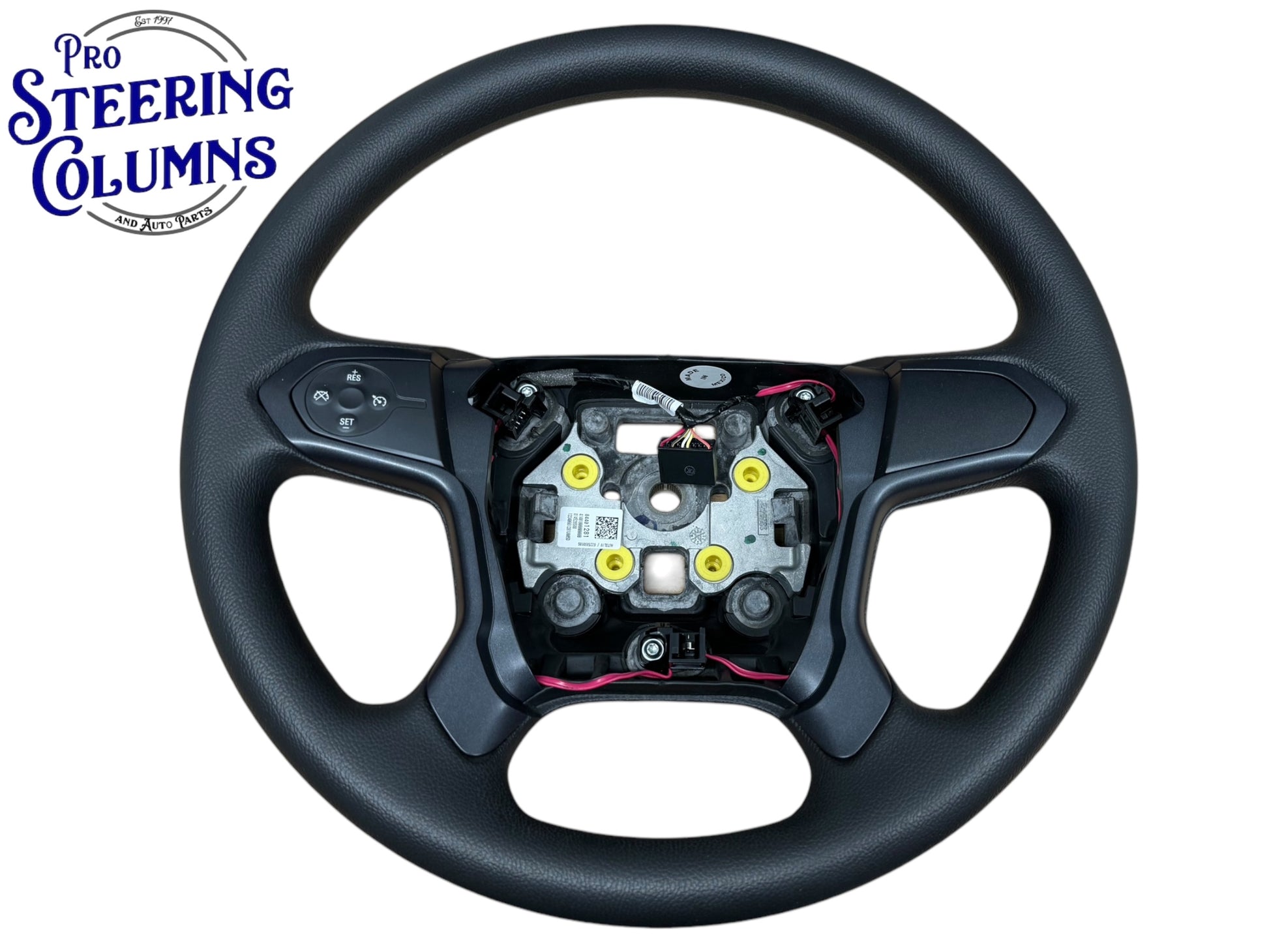 14-19 GM Silverado Sierra Tahoe Suburan Urethane Steering Wheel New OEM 84401281
