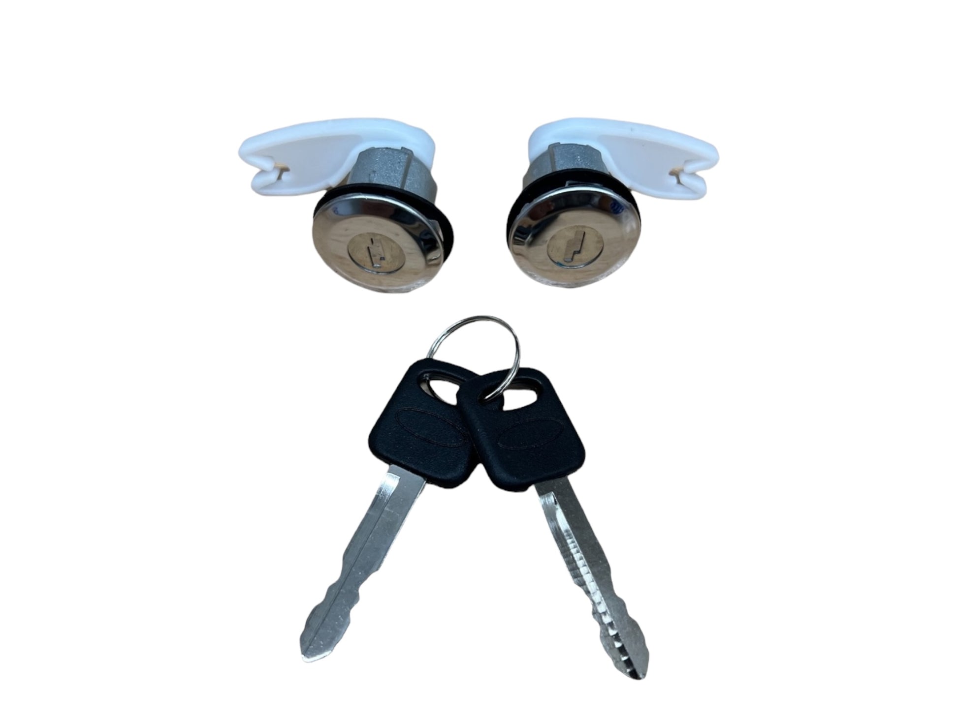1992-1996 Bronco F-150 F-250 F-350 Econoline E-150 Door Lock Cylinder Set 2 Keys New