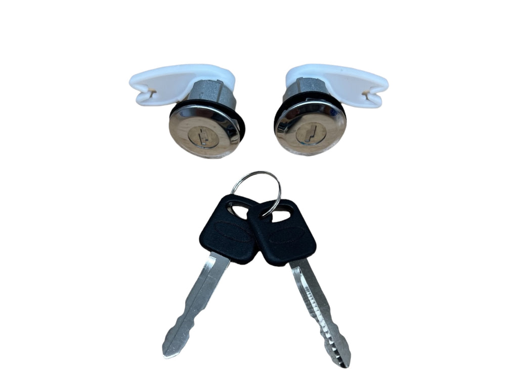 92-95 Ford Explorer Ranger Door Lock Cylinder Set 2 Keys New