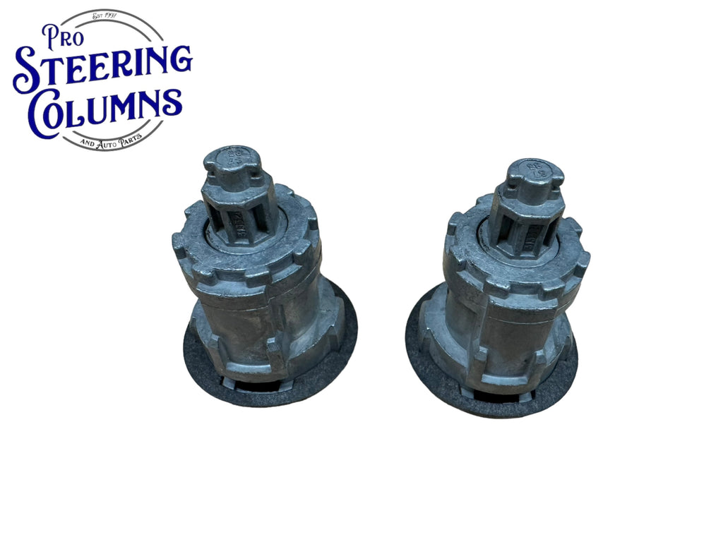 1996-1997 Ford F-250 F-350 Ignition & Door Lock Cylinder Set Black New