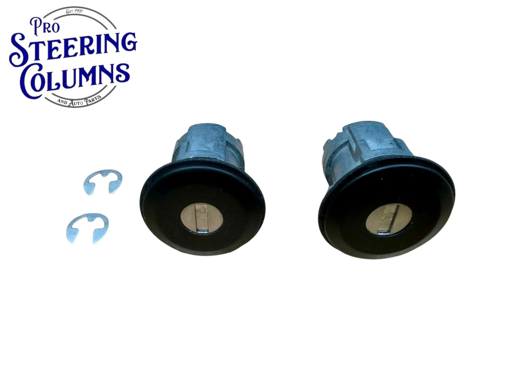 1996-1997 Ford F-250 F-350 Ignition & Door Lock Cylinder Set Black New