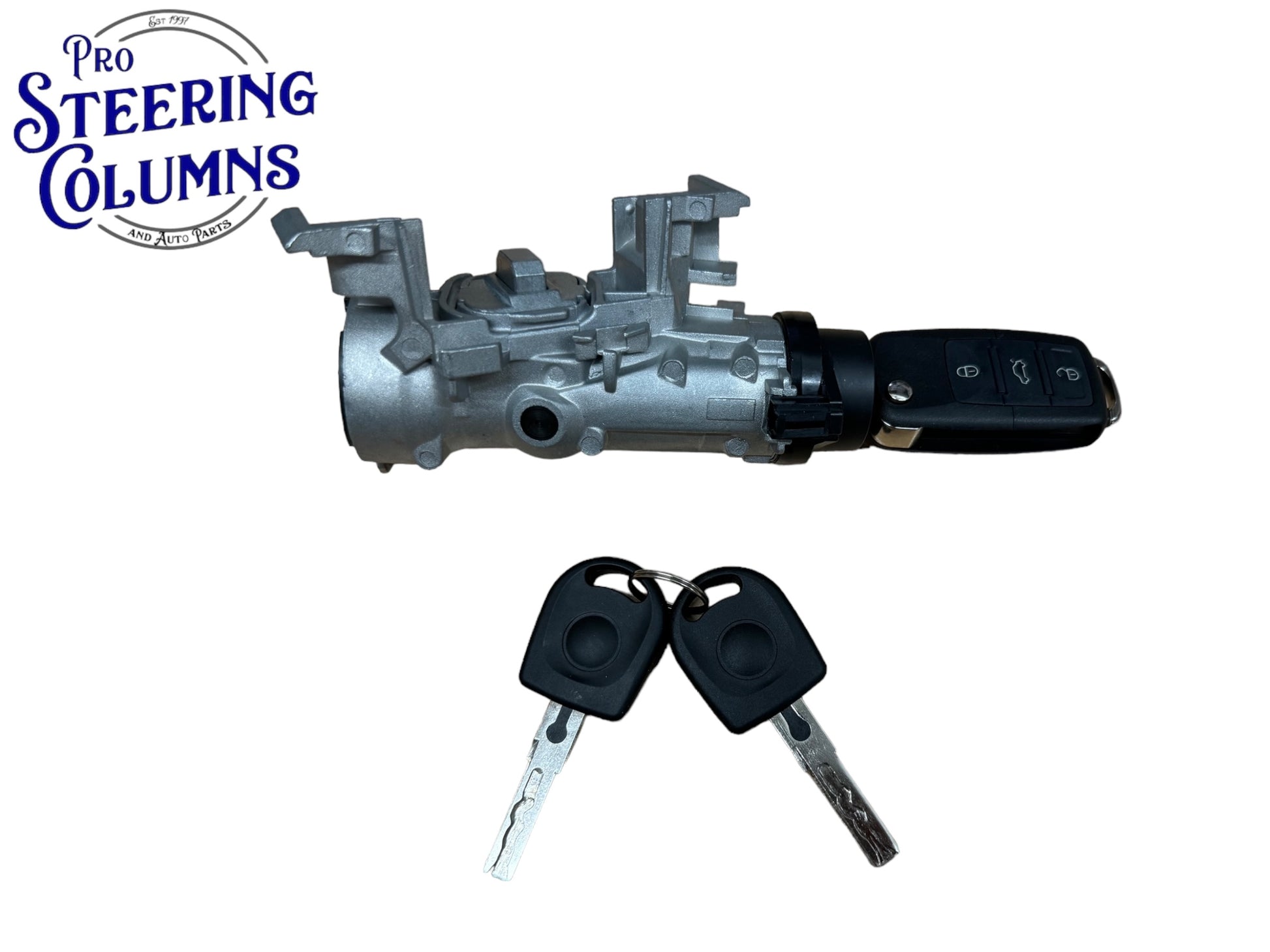 2006-2010 VW GTI Jetta Rabbit Ignition Lock Assembly With Remote Key Shell New